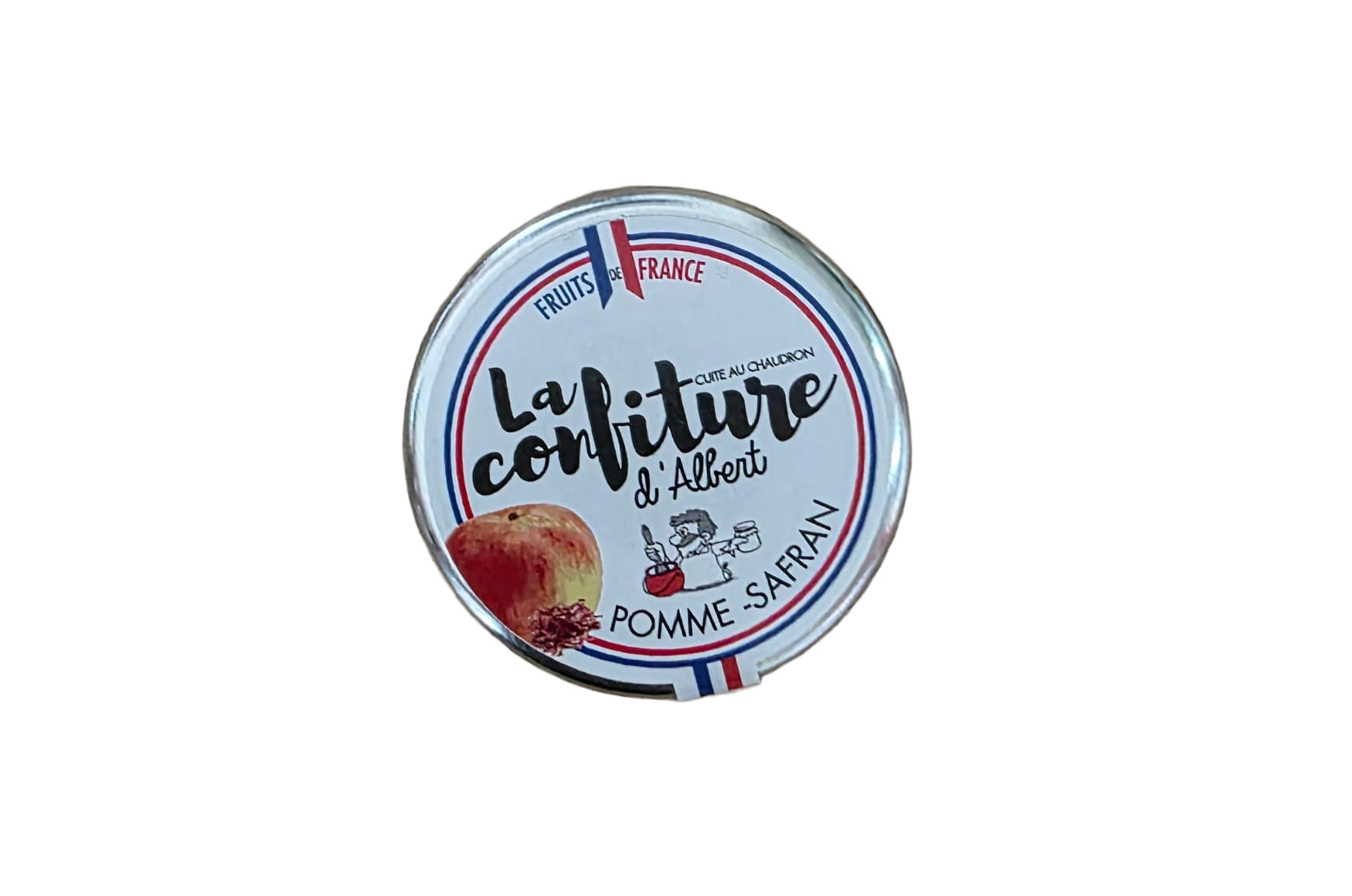 Confiture BIO Pomme-Safran 30g – La Confiture d’Albert