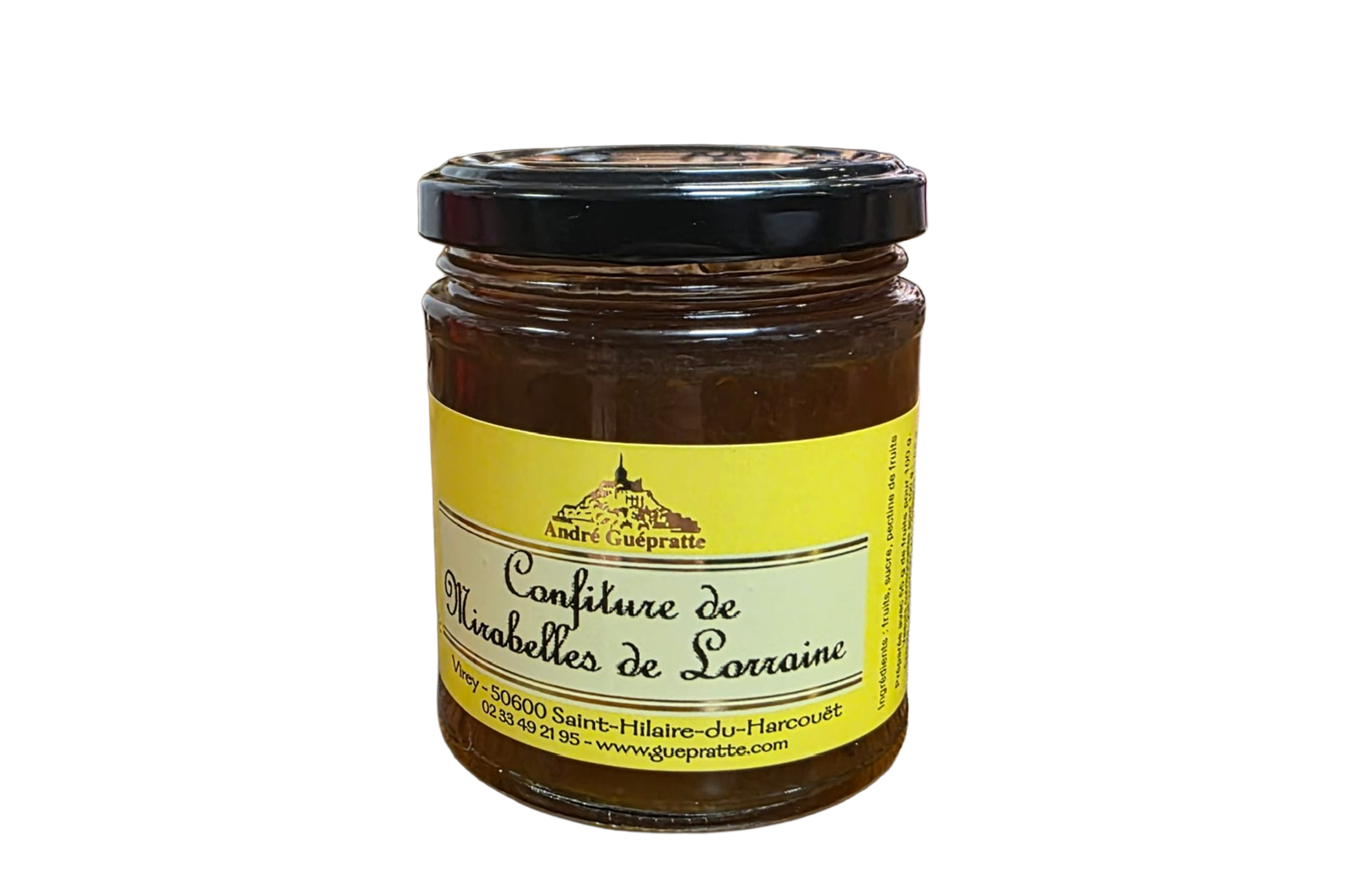 Confiture de Mirabelles de Lorraine 210g – André Guepratte