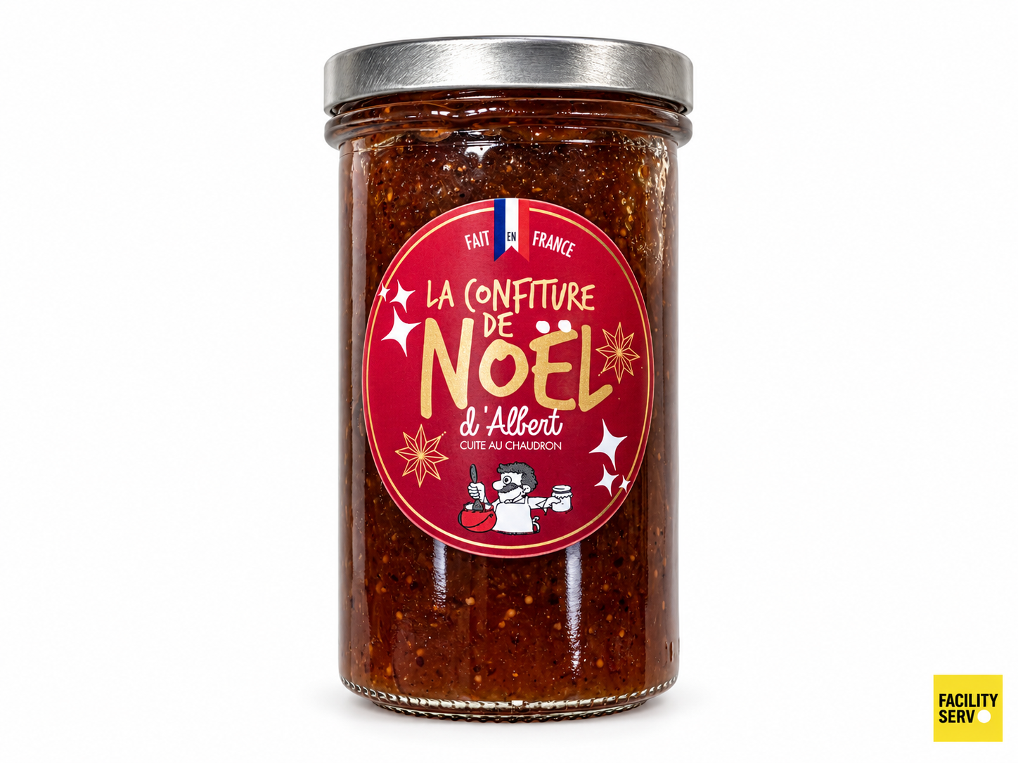 Confiture de Noël bio — La Confiture d’Albert — 240 G