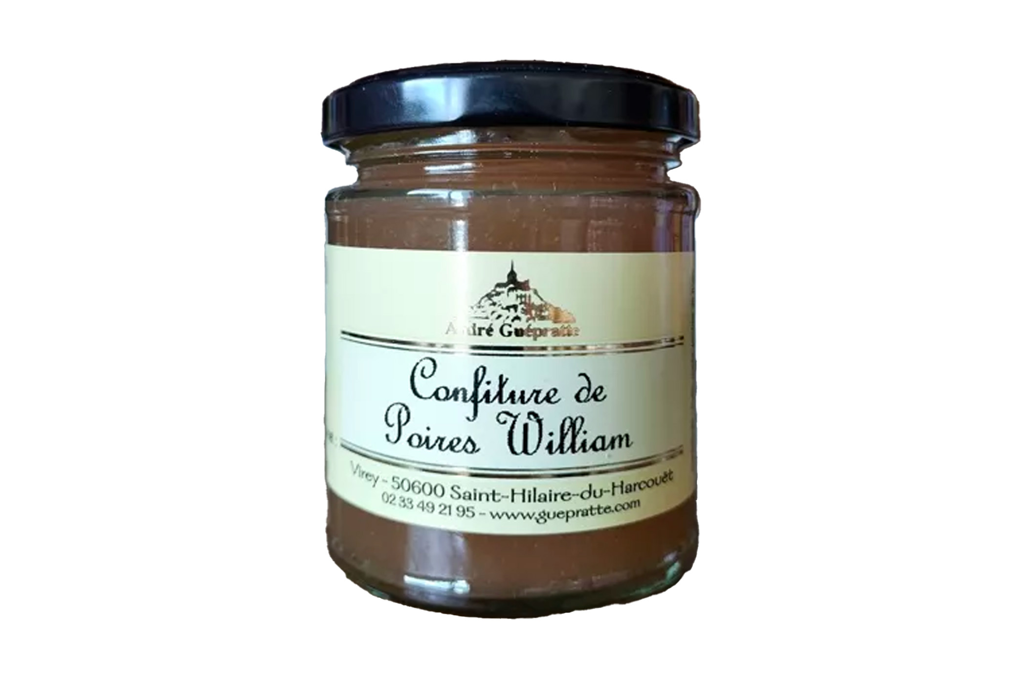 Confiture de Poires de Normandie 210g - Guepratte