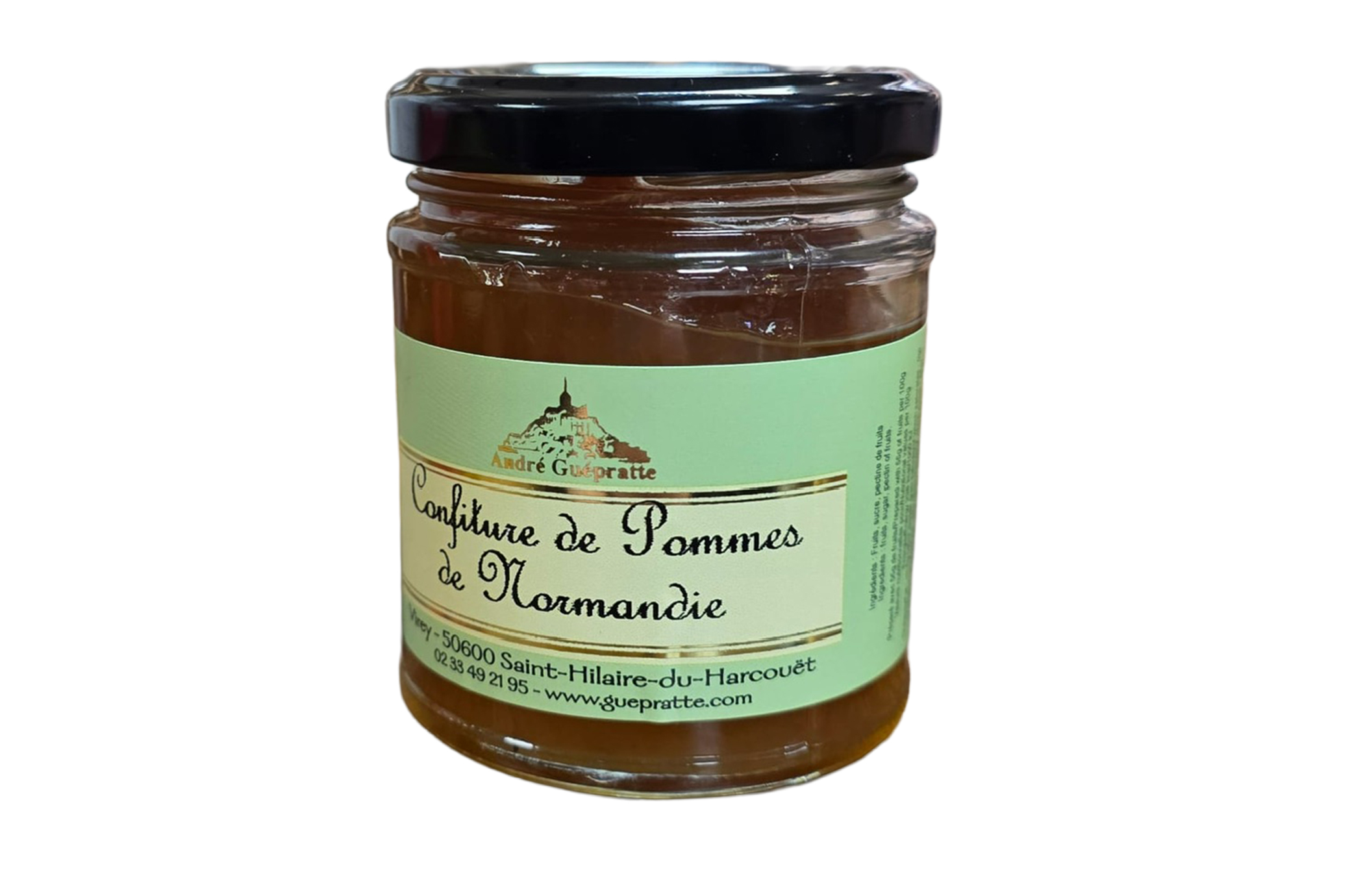 Confiture de Pommes de Normandie 210g – André Guepratte