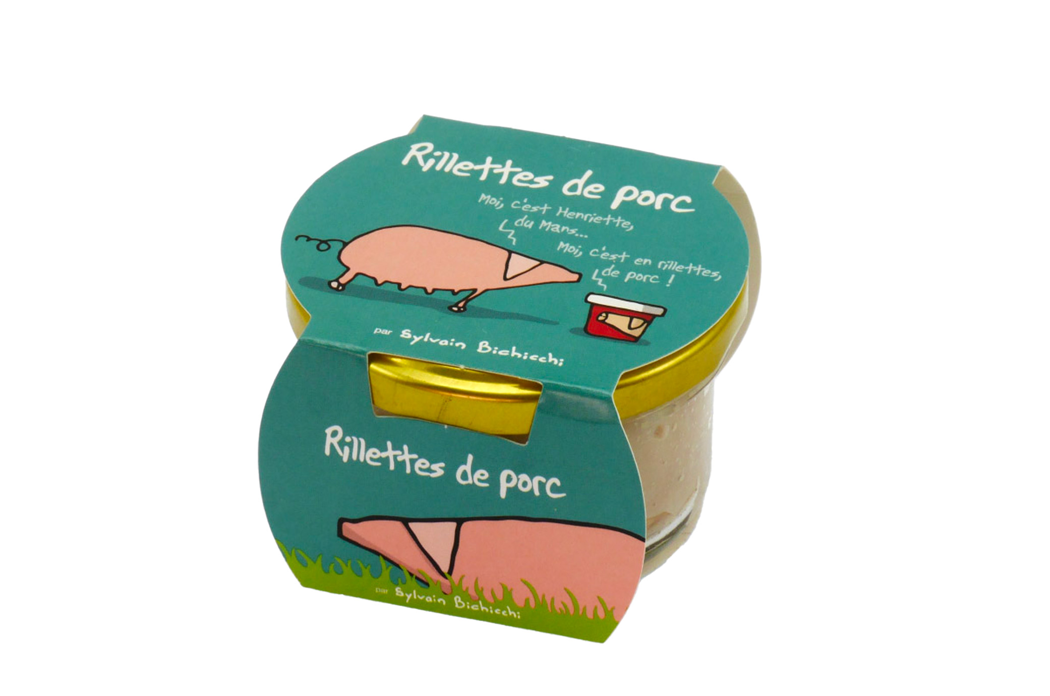 Rillettes de porc 90g  – Maison D.V.
