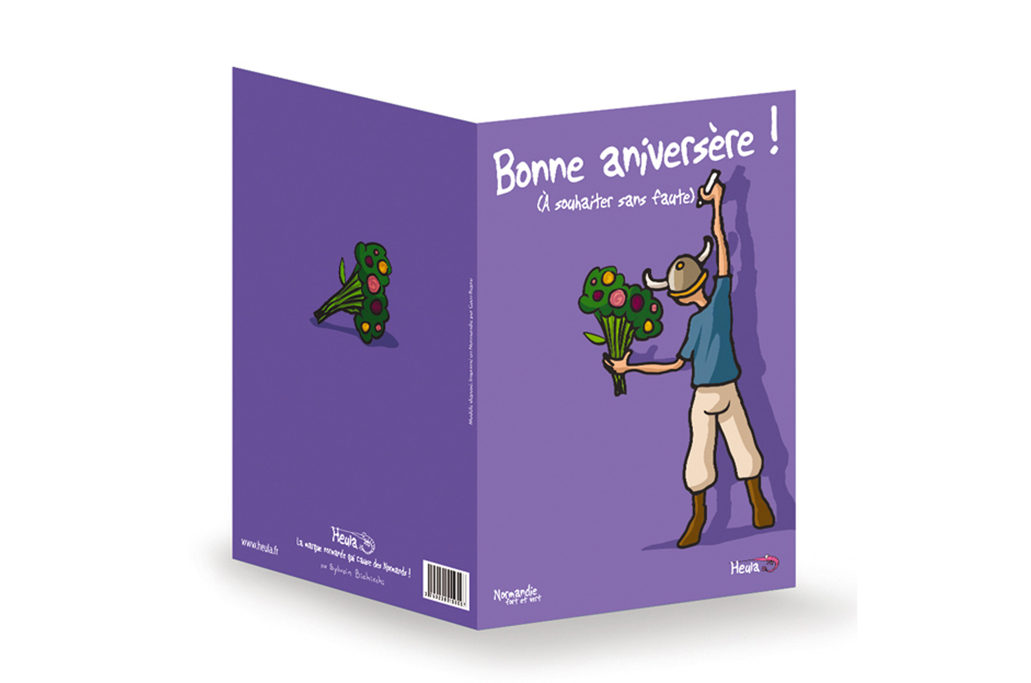 CP Souhaite Anniversaire BONNE ANNIVERSERE avec enveloppe