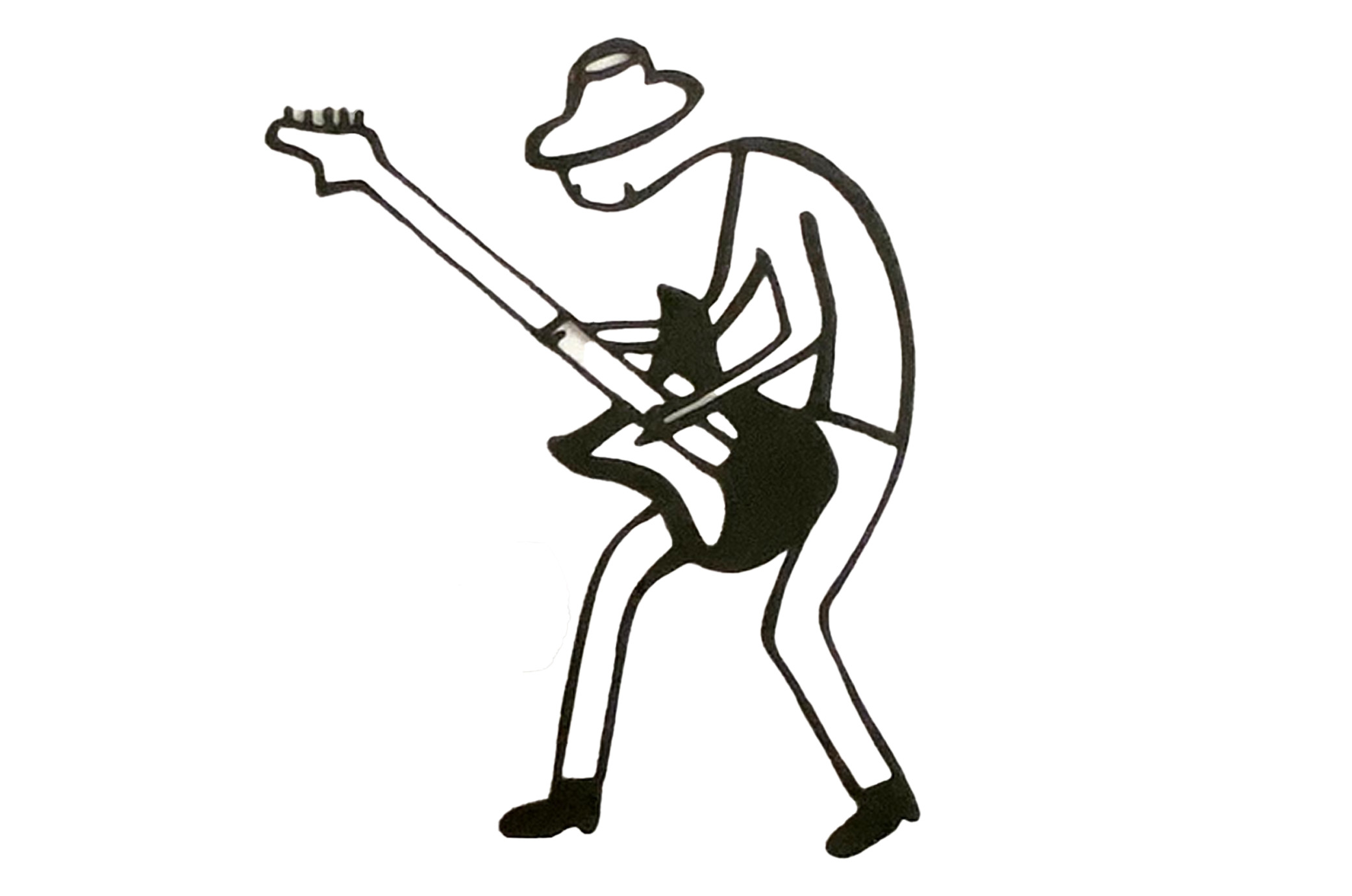 Décorations murales - Guitariste rock