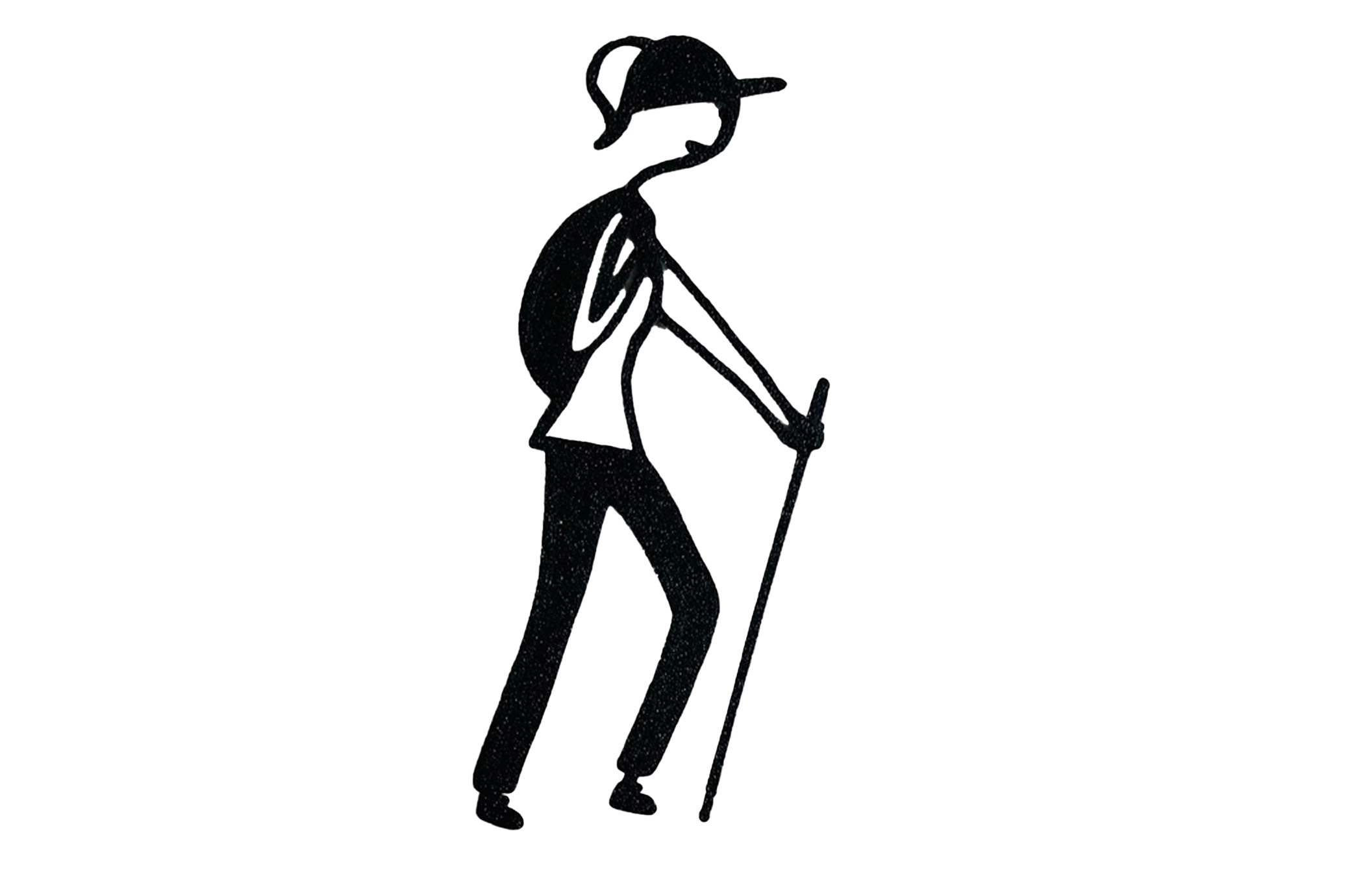 Décorations murales - La randonneuse