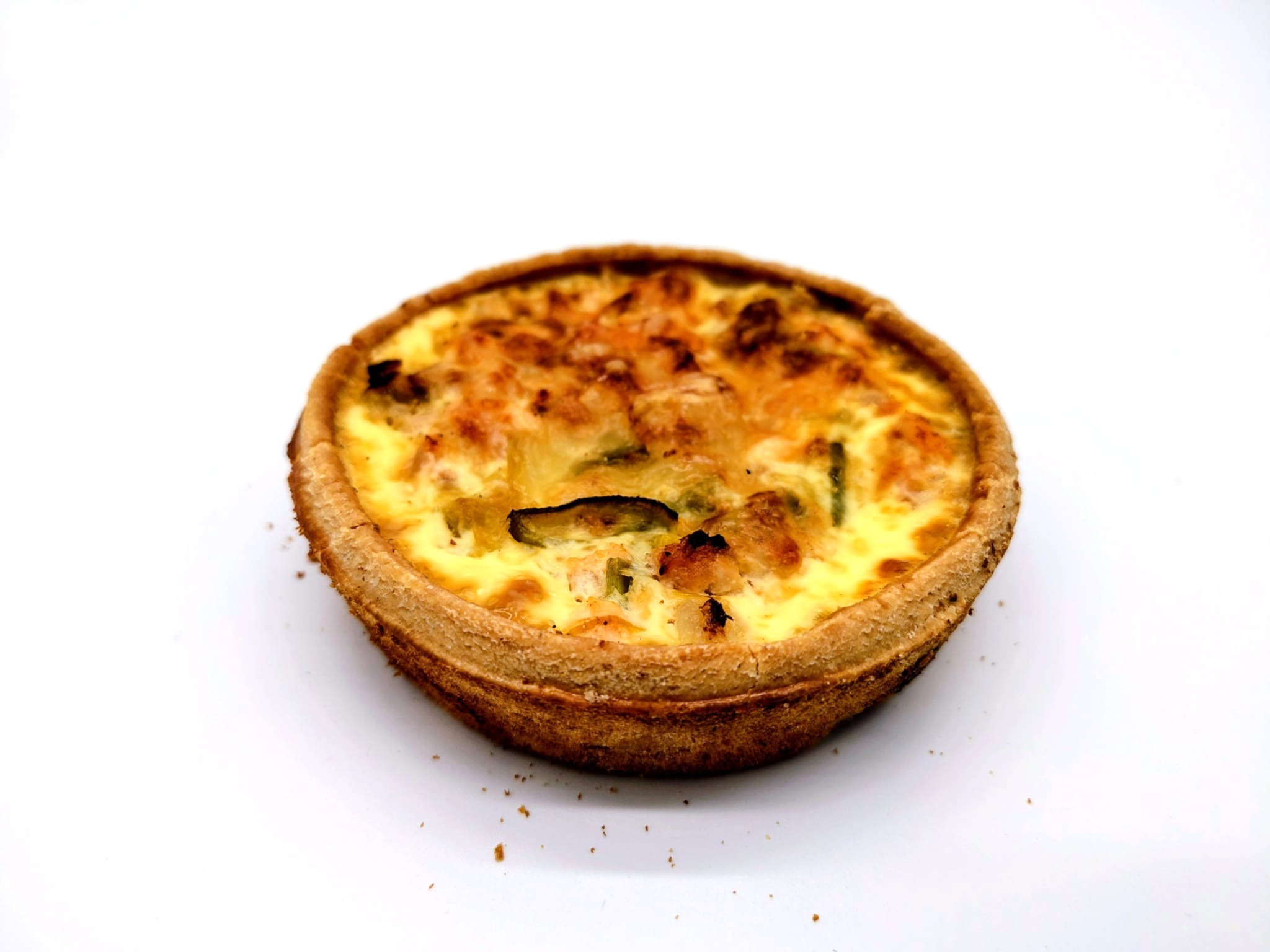 Quiche saumon poireaux