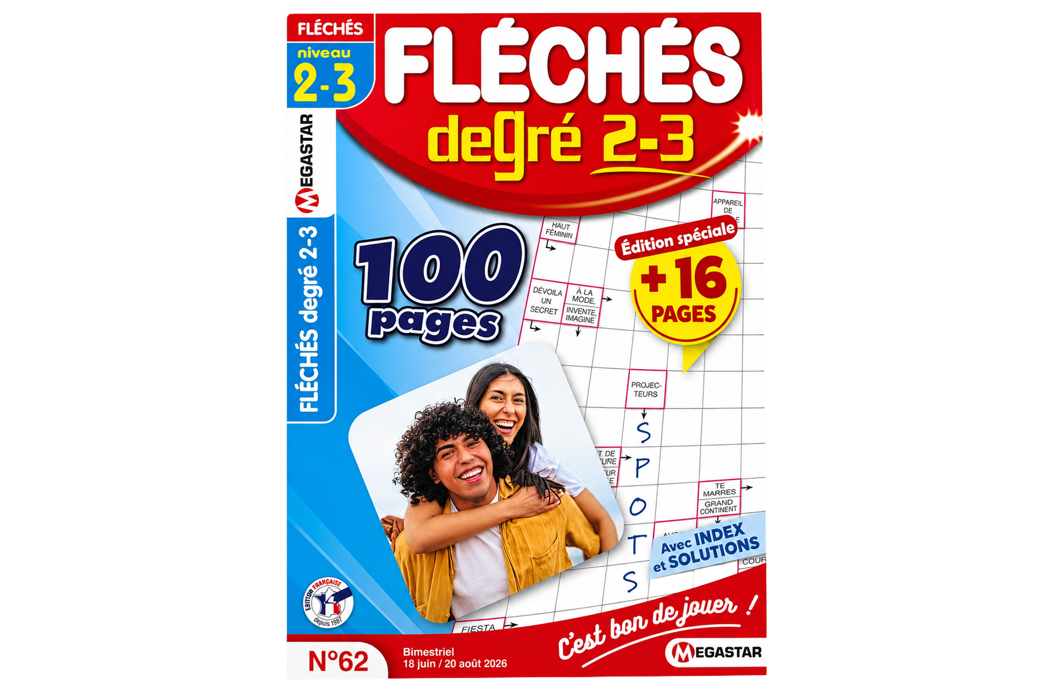 Fléchés Degré 2-3 – 100 pages (Megastar)