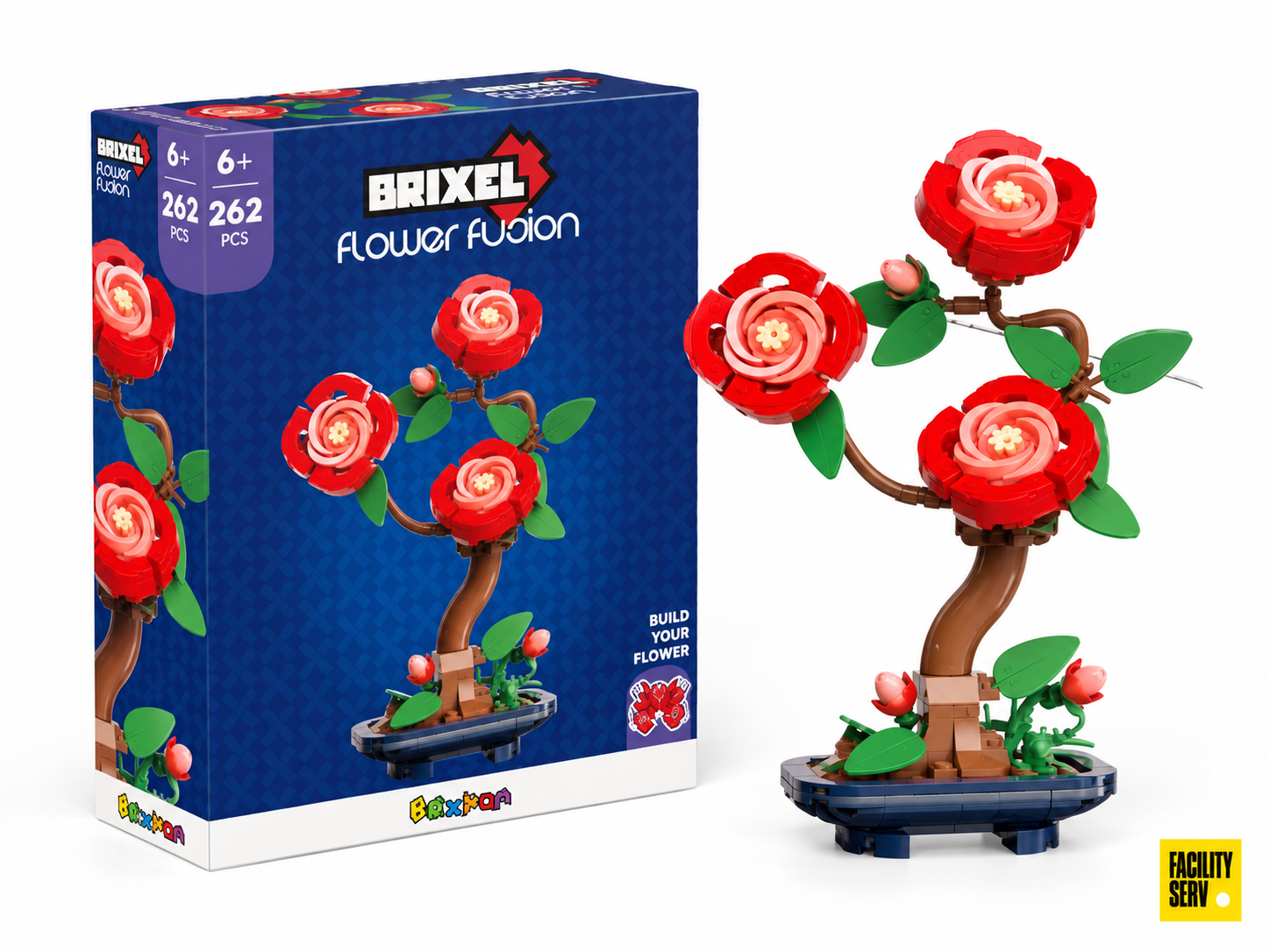 Flower Fusion – Chinese Rose Set de construction