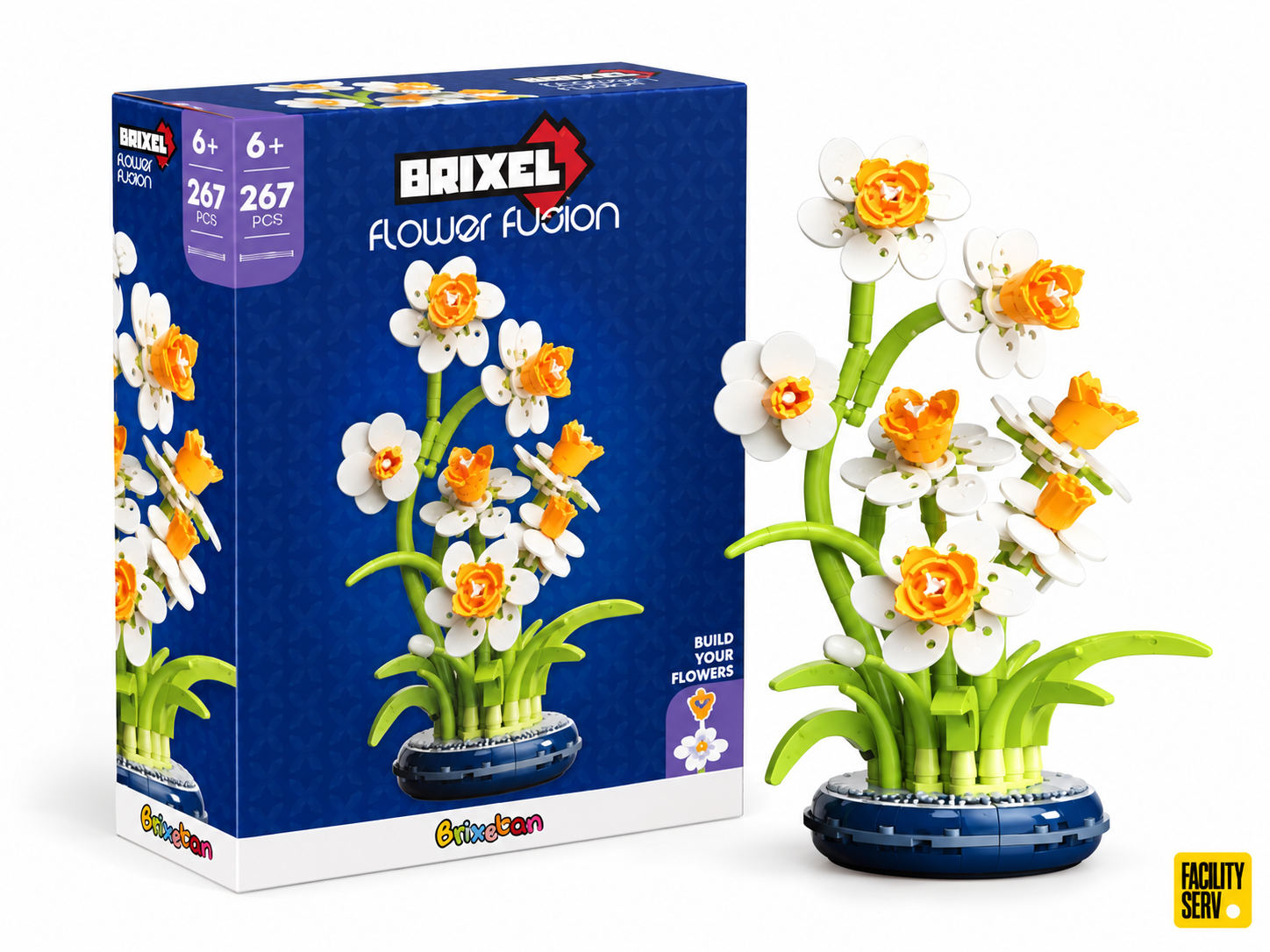 Flower Fusion – Narcissus Set de construction