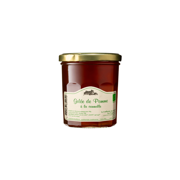 Gelée de pomme à la cannelle 350g - Les Vergers de Ducy