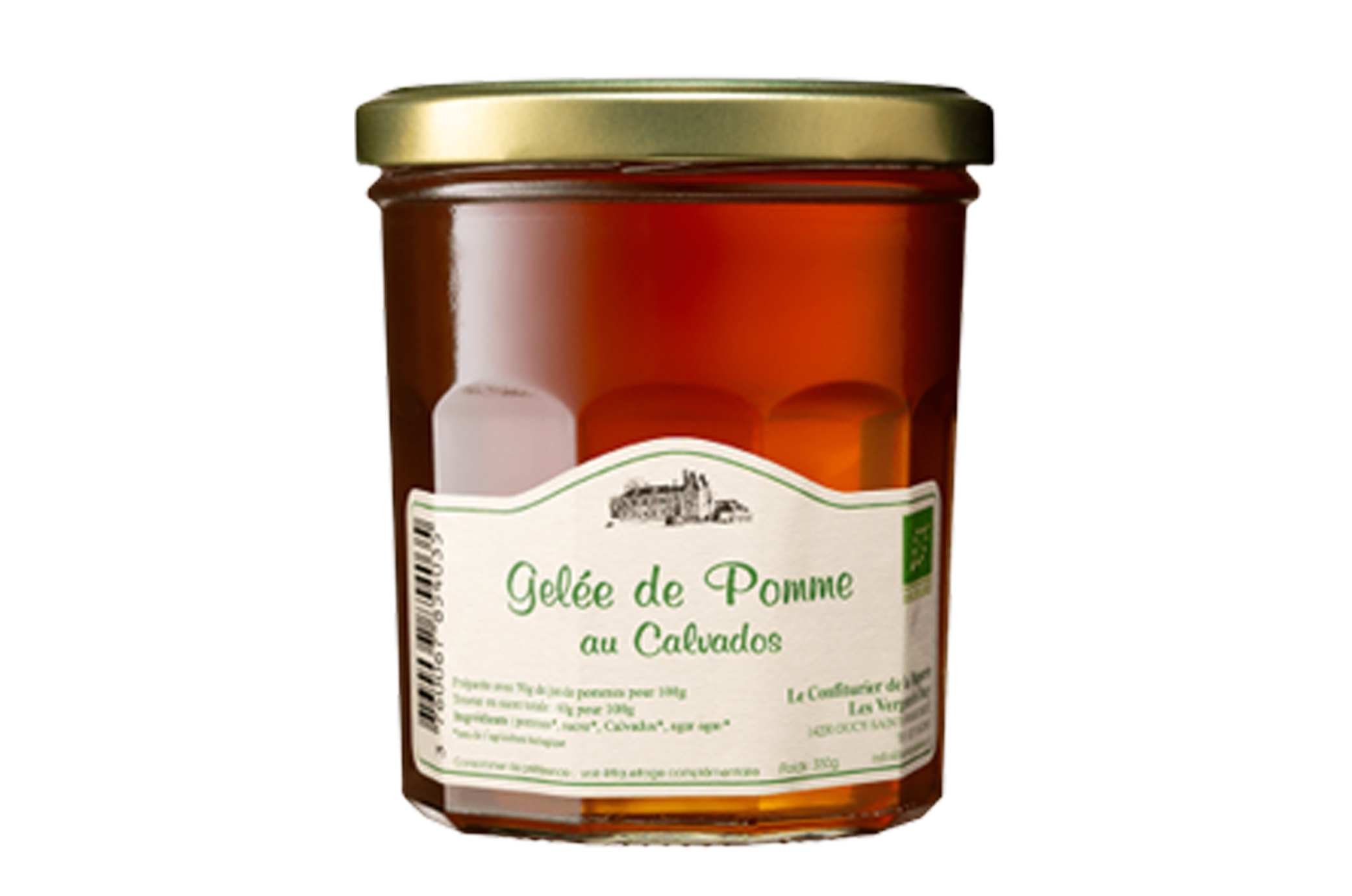 Gelée de pomme au calvados 350g - Les Vergers de Ducy