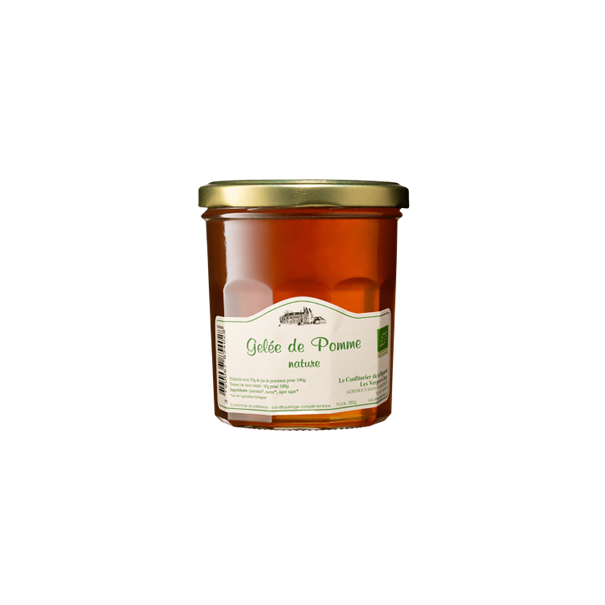 Gelée de pomme nature 350g - Les Vergers de Ducy
