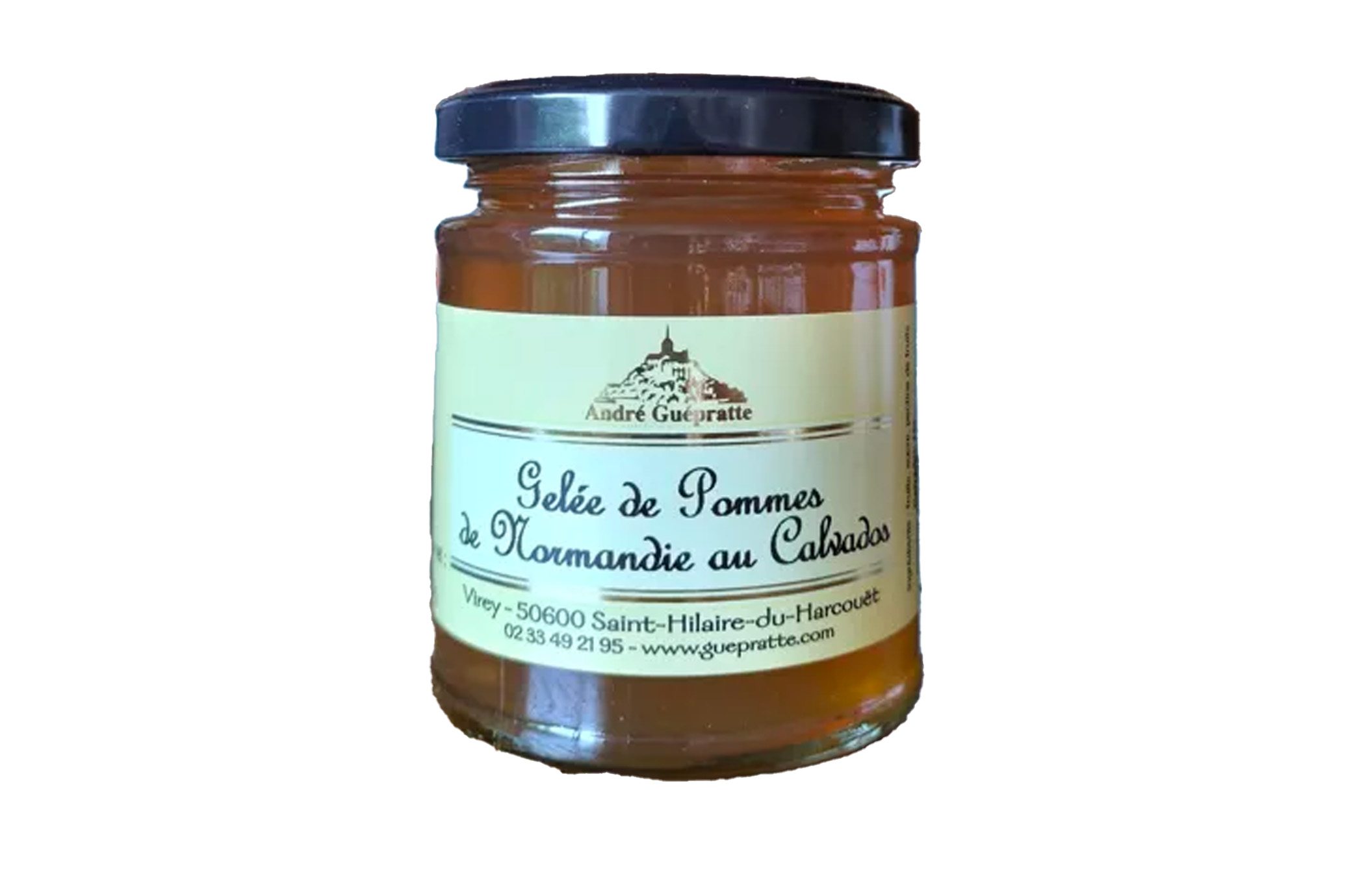 Gelée de Pommes au Calvados 210g - Guepratte