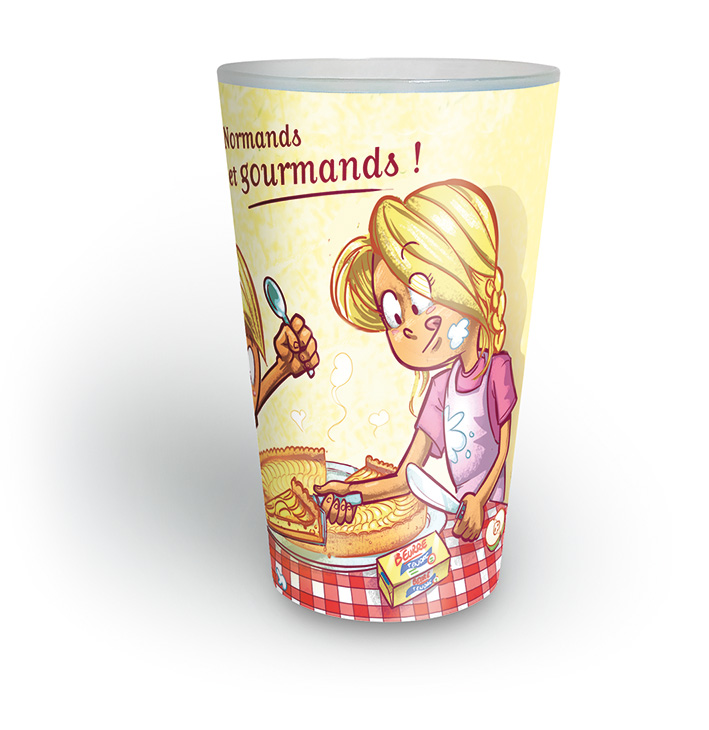 GOBELET Les P’tits Normands cuisinent au beurre