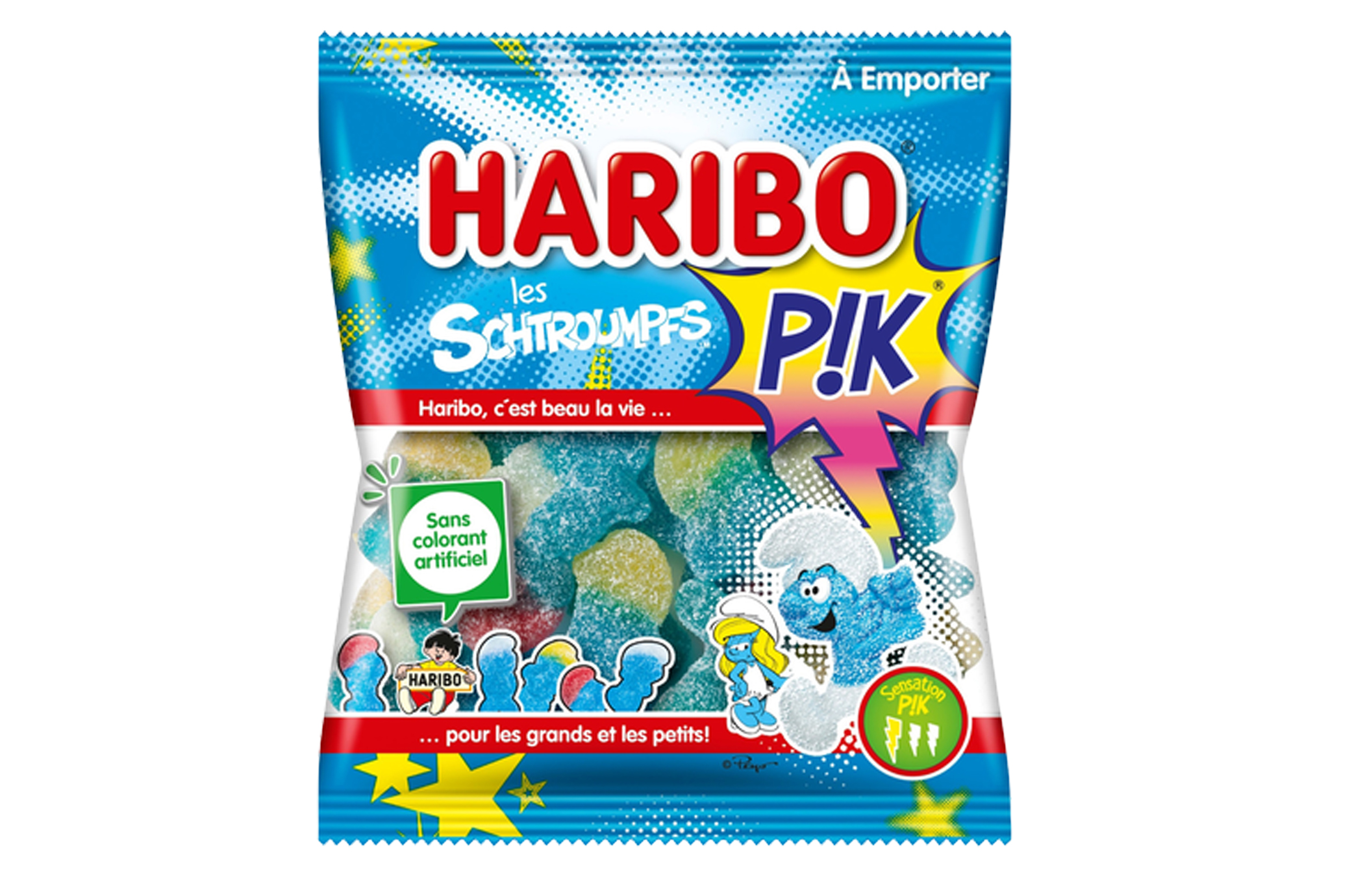 HARIBO Les Schtroumpfs Pik Mini 40g