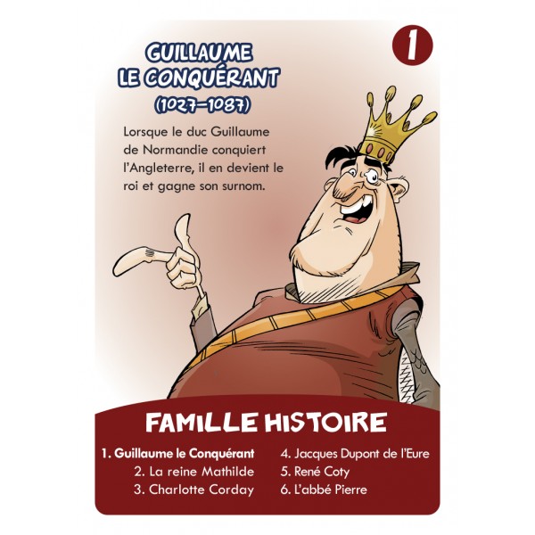 Jeu des 7 familles Boujou