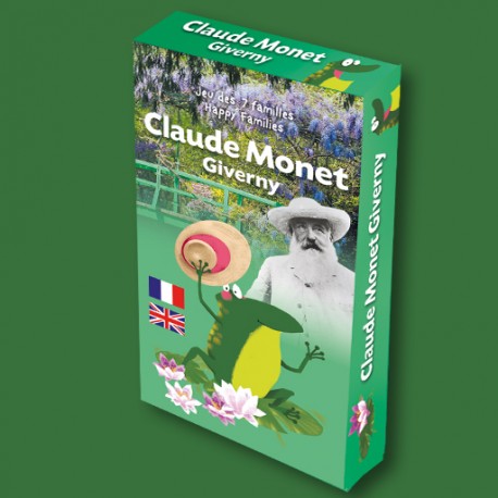Jeu des 7 familles Claude Monet Giverny