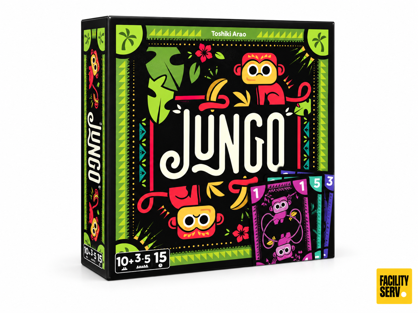Jungo — Jeu de cartes tactique — Fabriqué en France