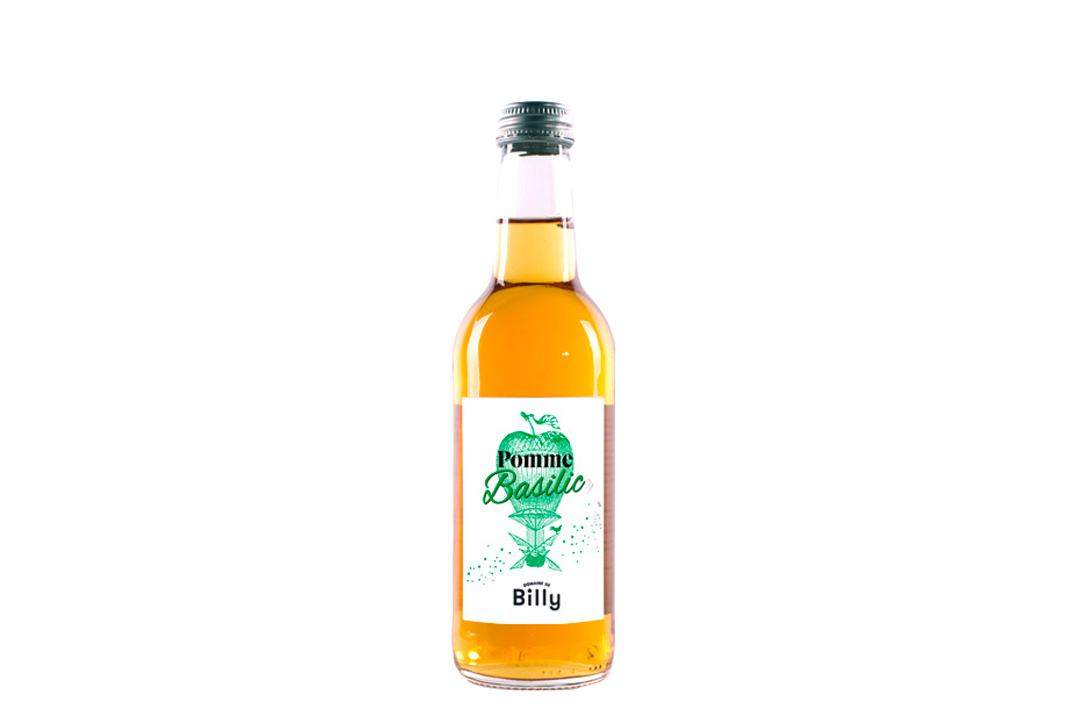Jus BILLY pomme basilic – 33cl