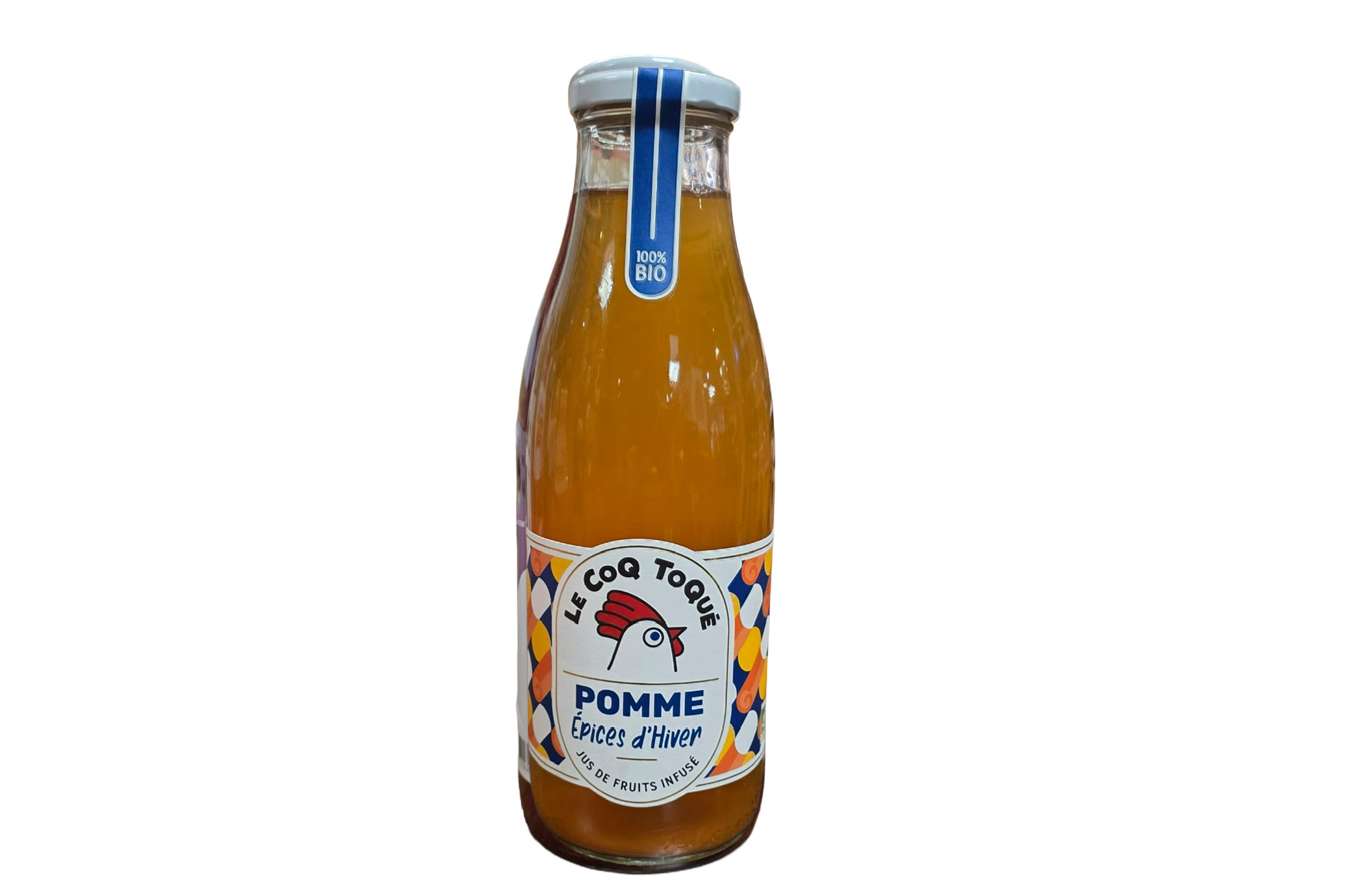 Jus de Pomme Épices d’Hiver Bio – Le Coq Toqué ! – 75 cl