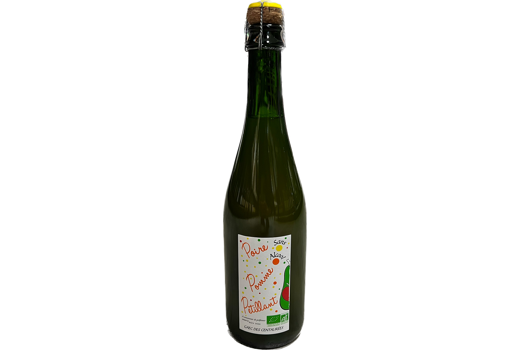 Jus de Pomme Poire Pétillant 75cl GAEC DES CENTAUREES
