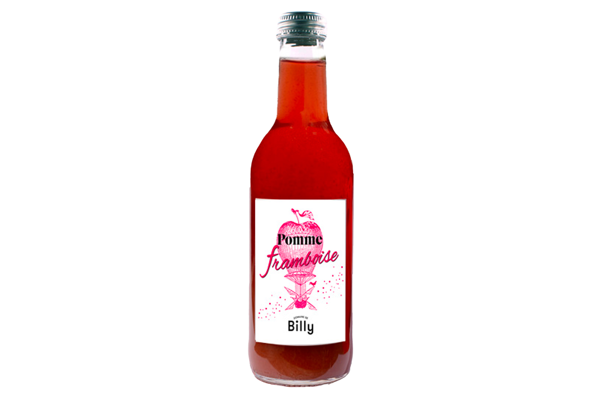 Jus Pomme & Framboise 33cl – Ferme de Billy