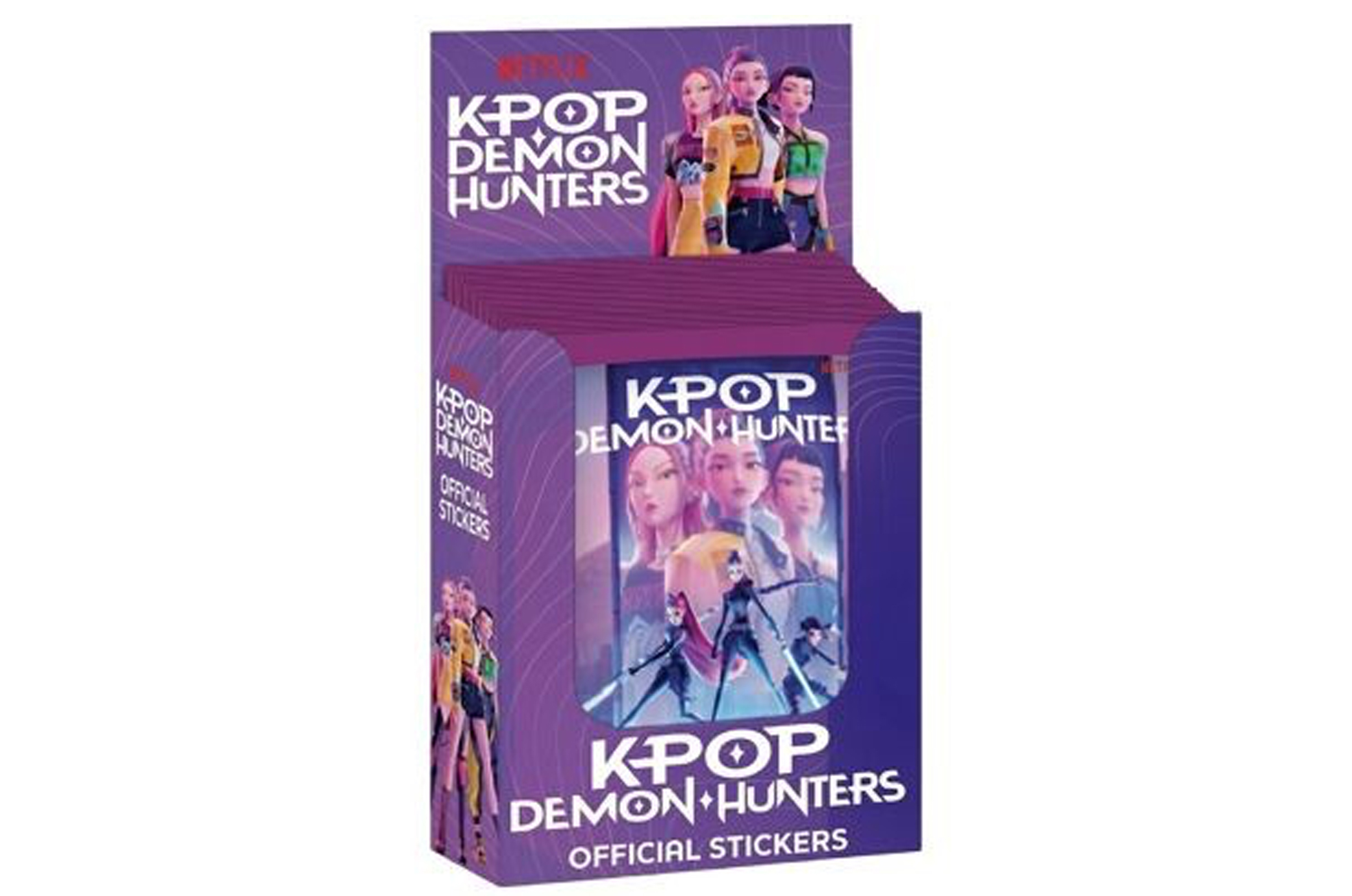 KPOP DEMON HUNTERS – Pochette de 5 stickers
