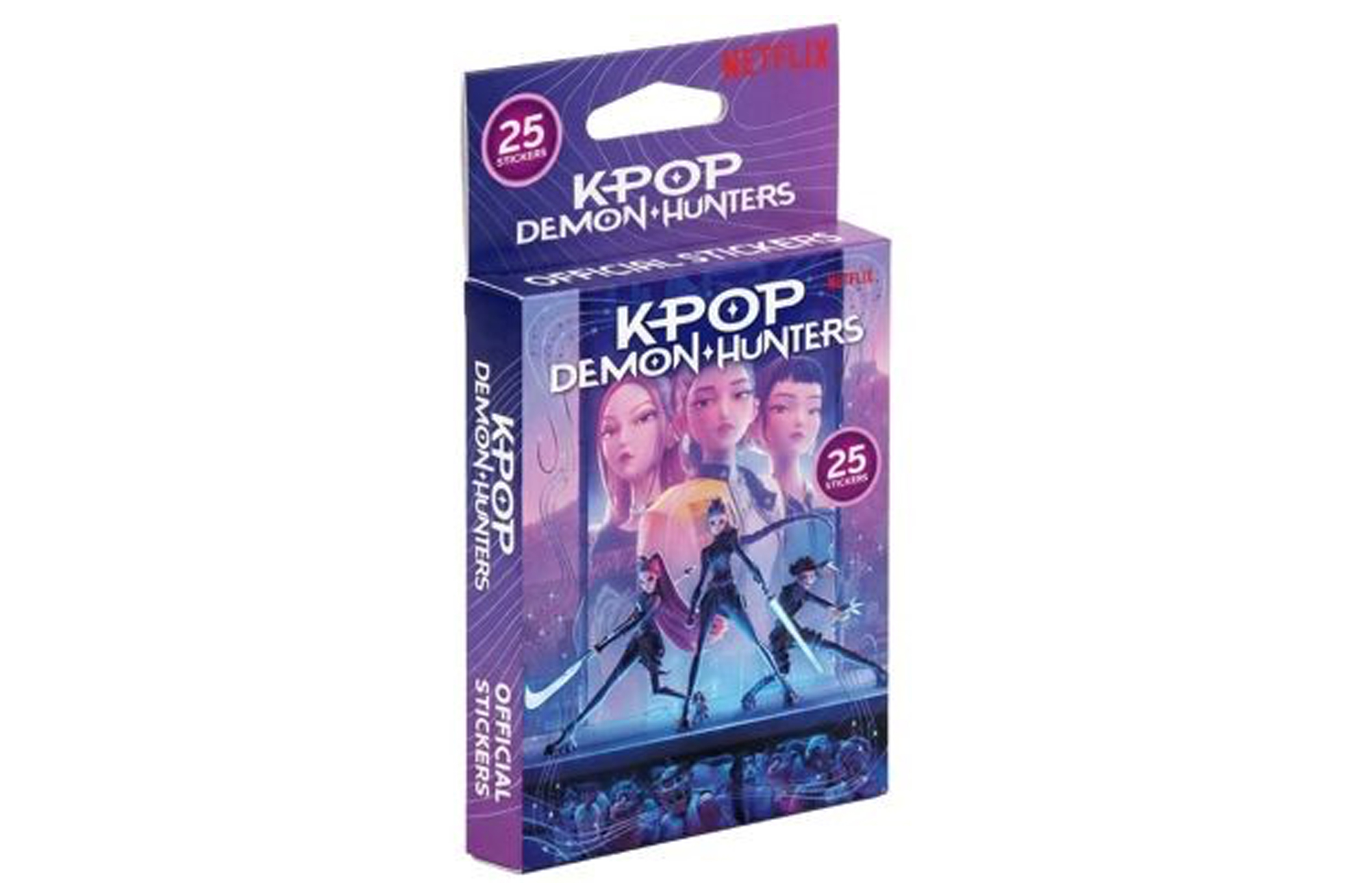 KPOP DEMON HUNTERS – Set de 5 pochettes de stickers