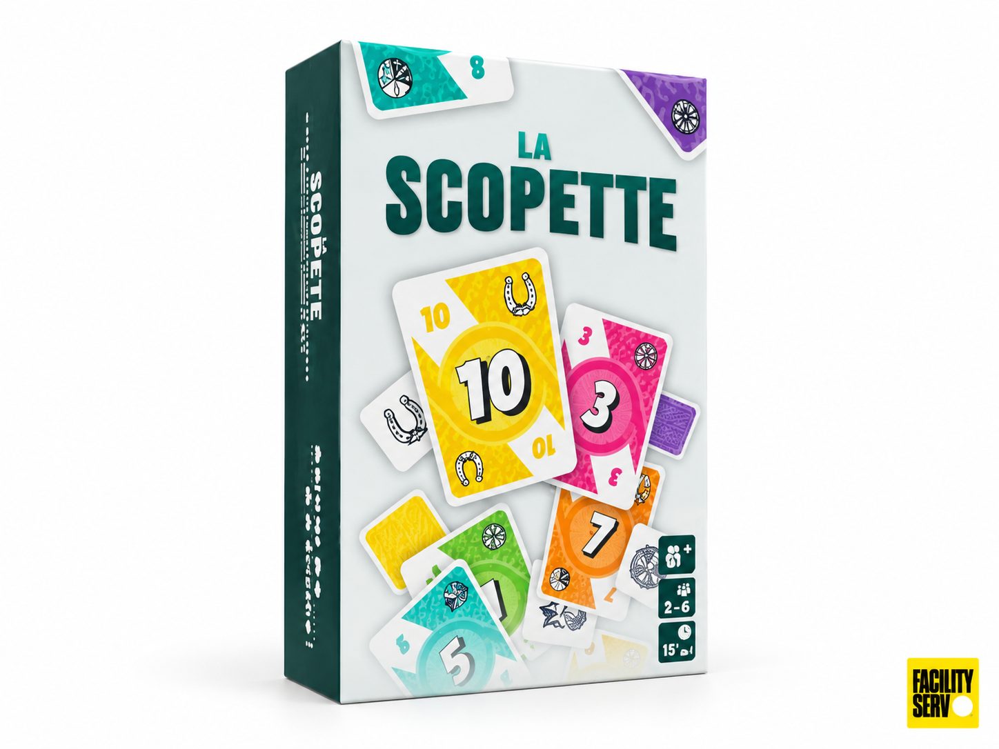 La Scopette — Jeu de cartes familial inspiré de la Scopa — Gigamic