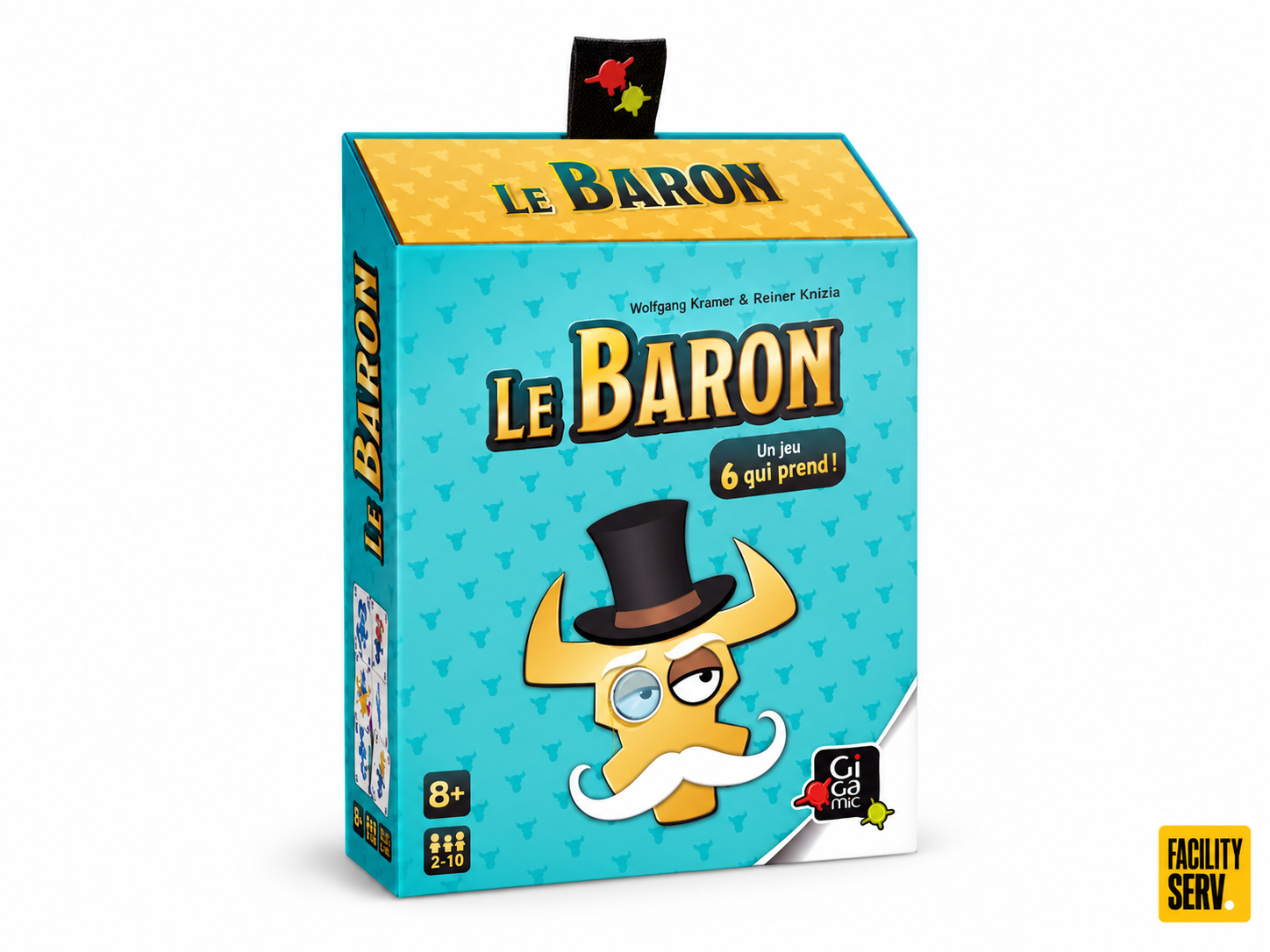 Le Baron — Jeu de cartes tactique — Gamme 6 qui prend ! — Gigamic