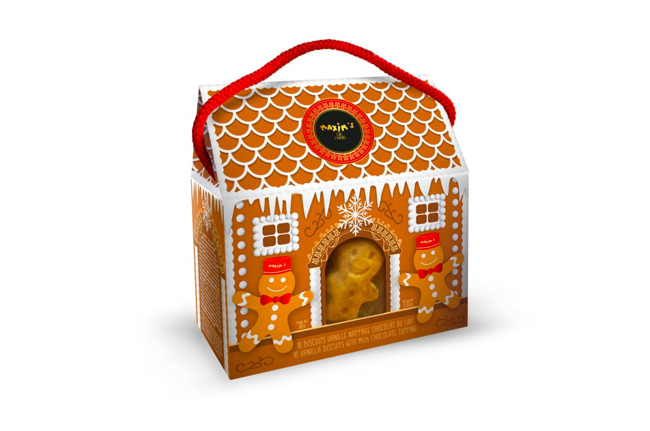 Le chalet des biscuits MAXIMS 96g (SAINT JEAN DU CARDONNAY)