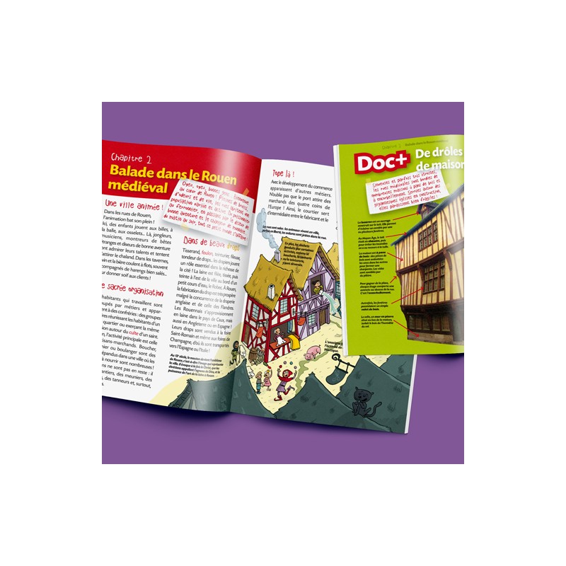 JEUNESSE - Les mystères de Rouen au Moyen Âge