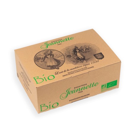 Madeleines Nature Bio | Boîte Kraft 250g