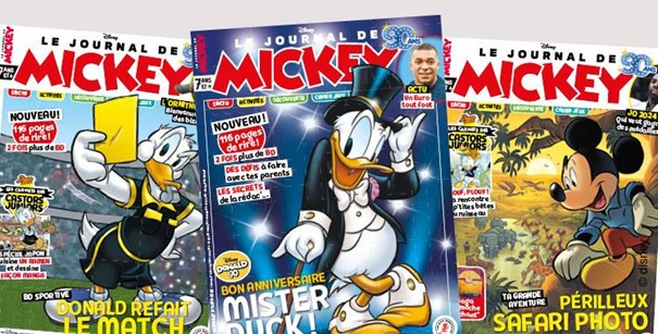 Magazine Hebdomadaire : LE JOURNAL DE MICKEY