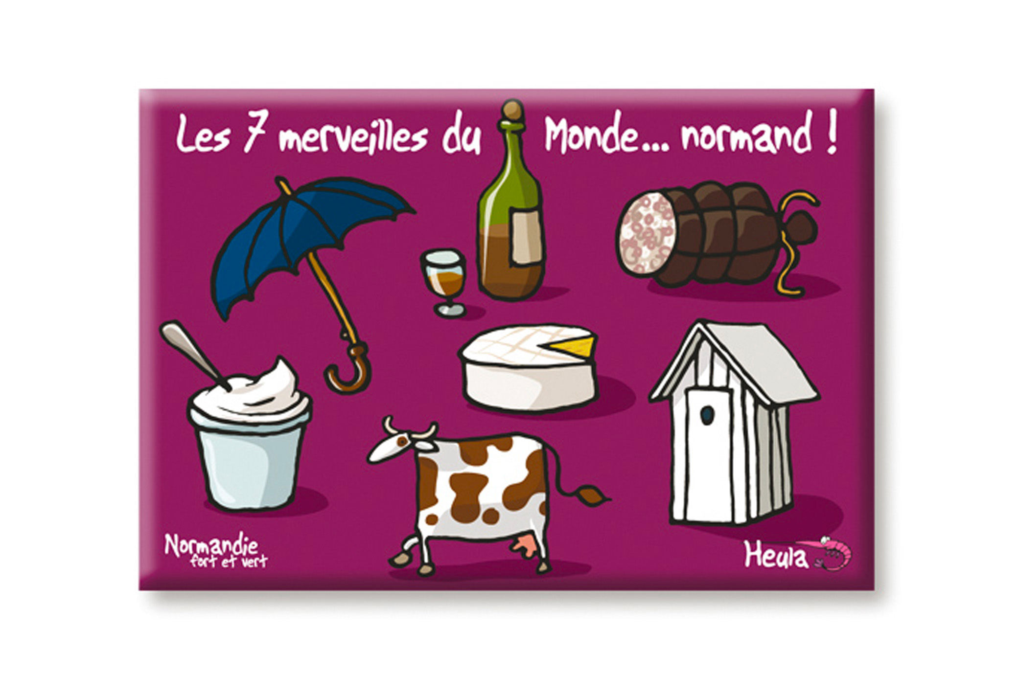 Magnet "7 merveilles"