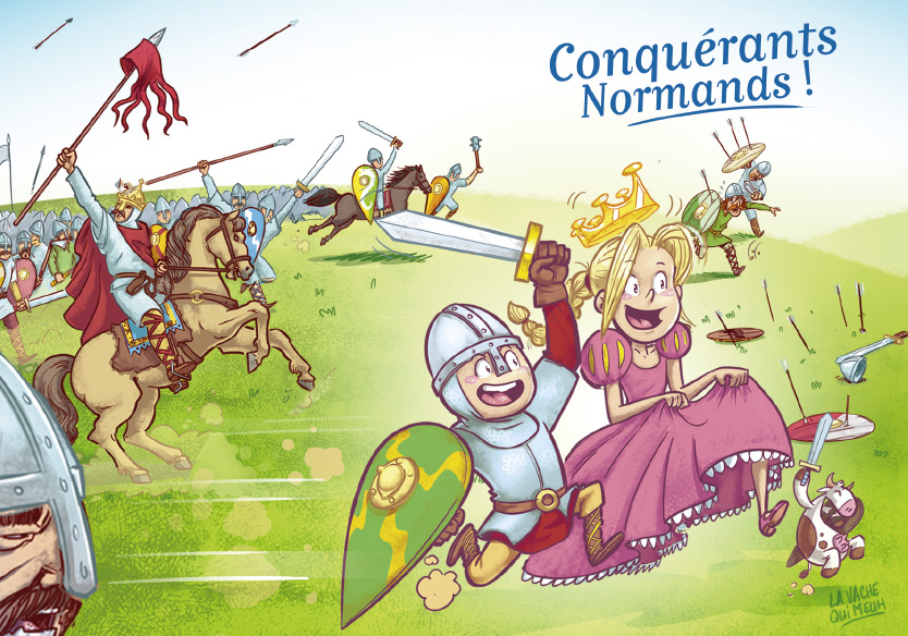 MAGNET Les P’tits Normands - La Tapisserie de Bayeux et ses mystères