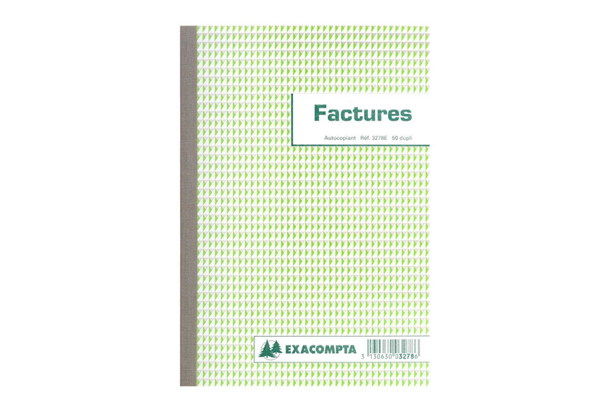 🧾 Manifold Factures avec TVA Exacompta – 21 × 14,8 cm – 50 feuillets autocopiants