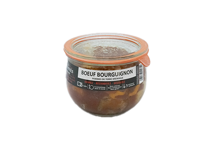 MITONNES - Bœuf Bourguignon pommes de terre grenaille 375g