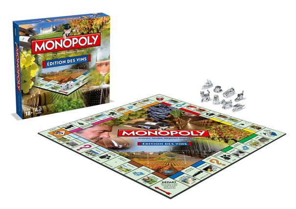 Monopoly Édition des Vins — Jeu de société — Winning Moves