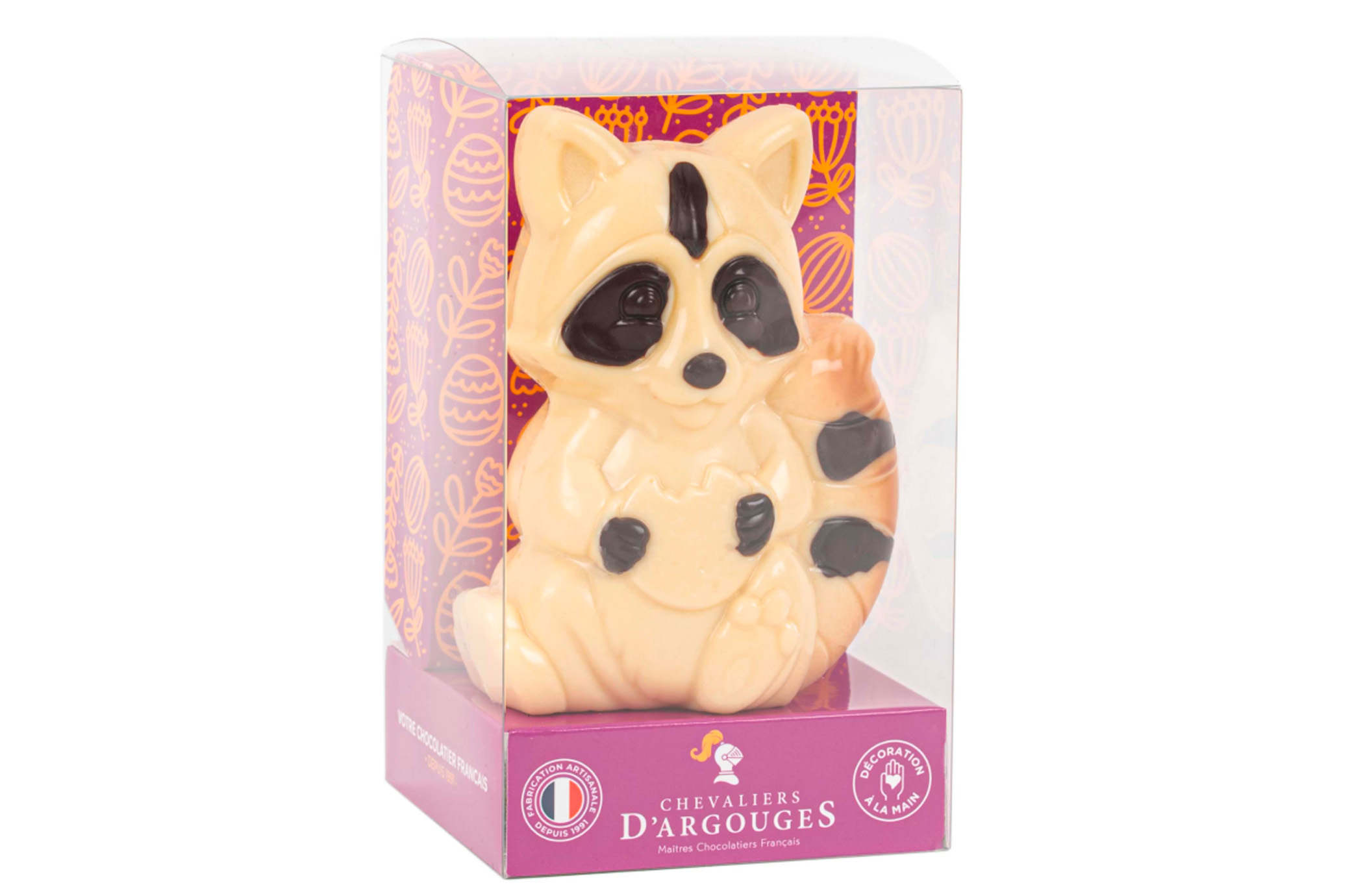 MOULAGE RATON LAVEUR CHOCOLAT BLANC 28% DE CACAO 110G