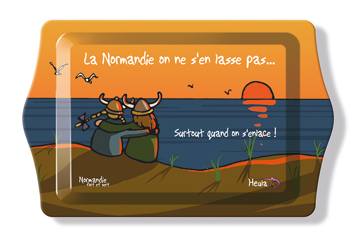 🌅 Plateau métal “La Normandie, on ne s’en lasse pas…” – Douceur et poésie