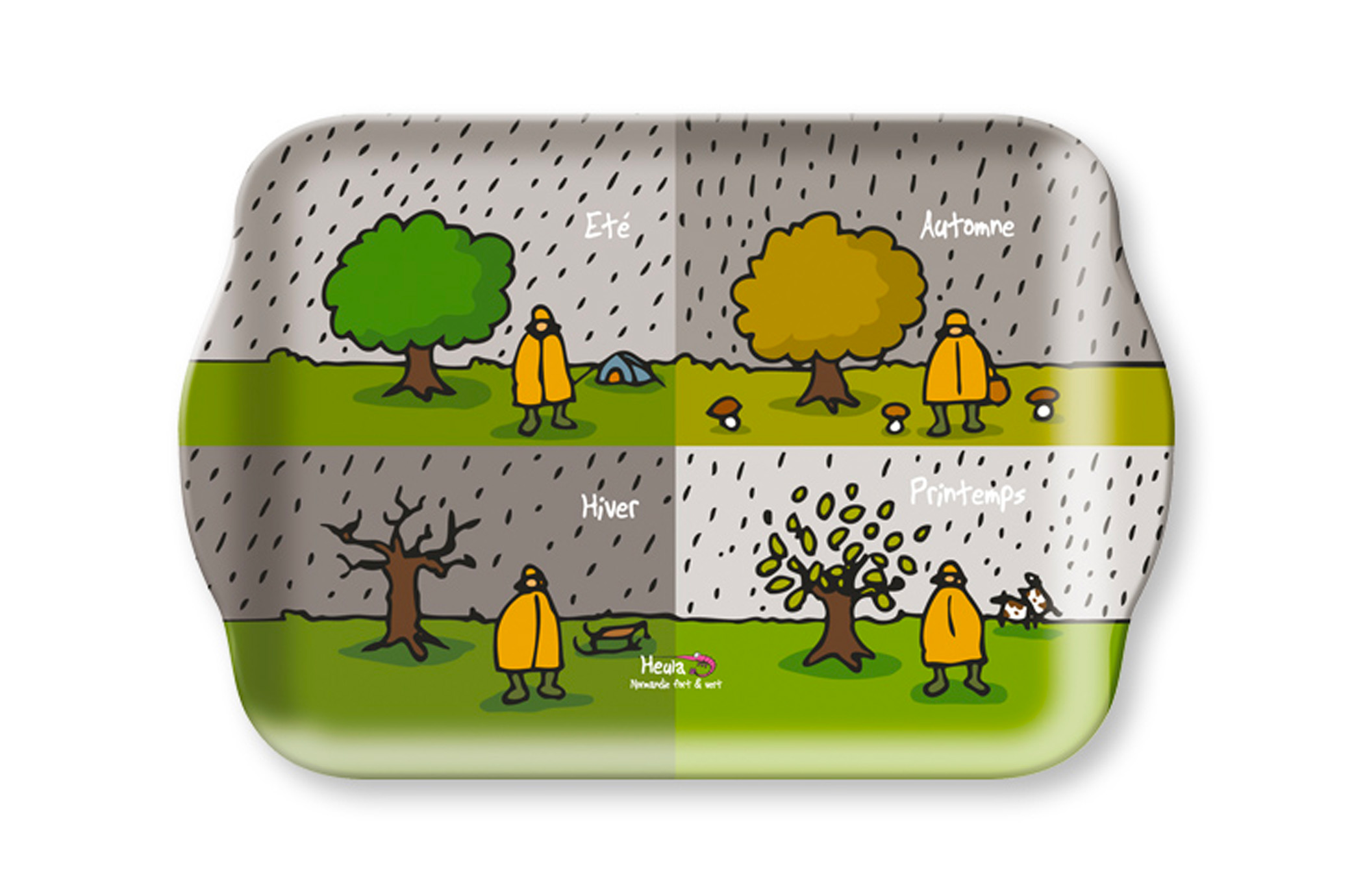 Plateau Petit modèle "4 saisons"