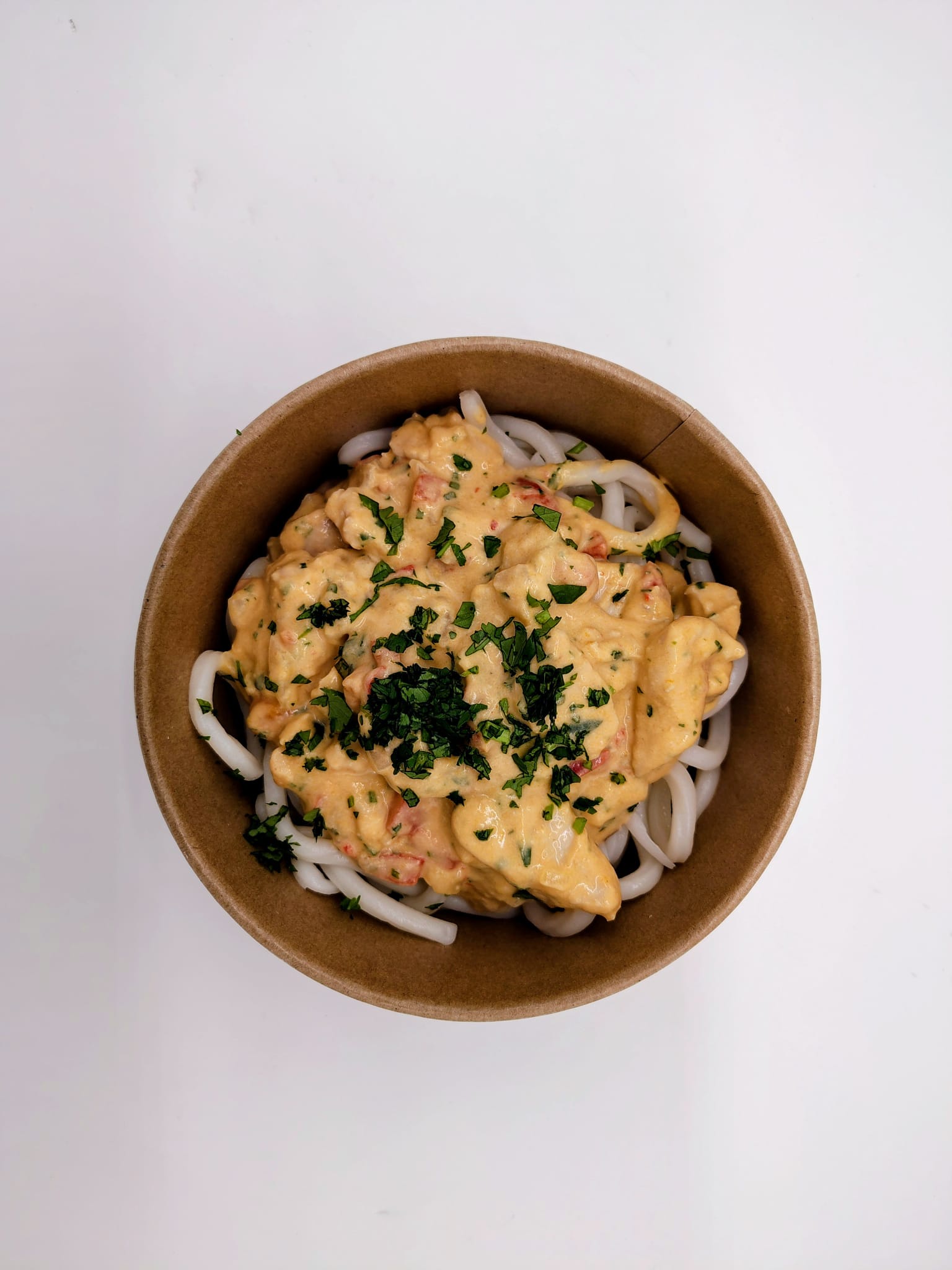 Udon poulet satay & cacahuète