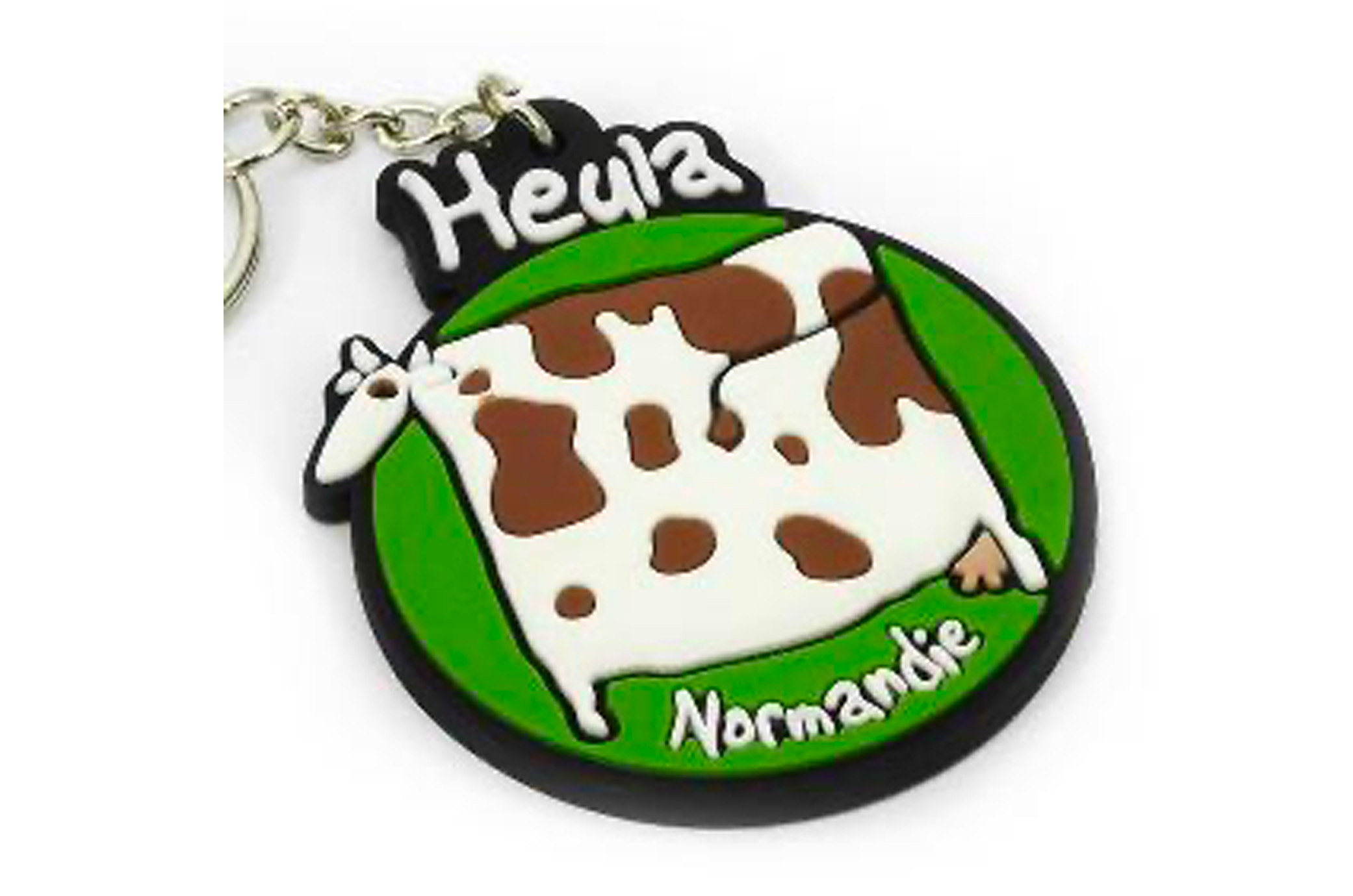 Porte-clé plat Heula "Vache"