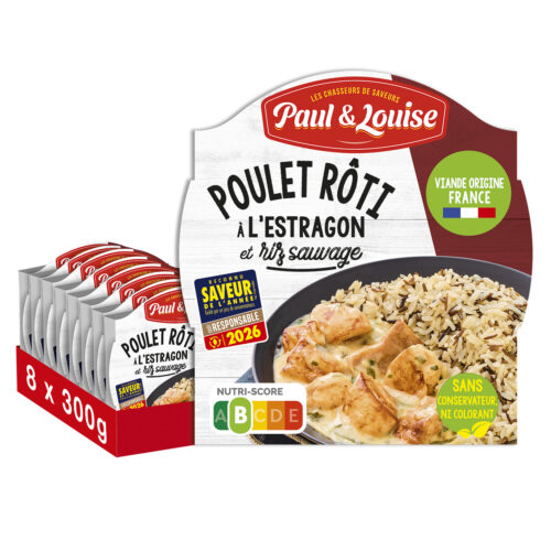 Poulet rôti à l'estragon (300g) – Paul et Louise