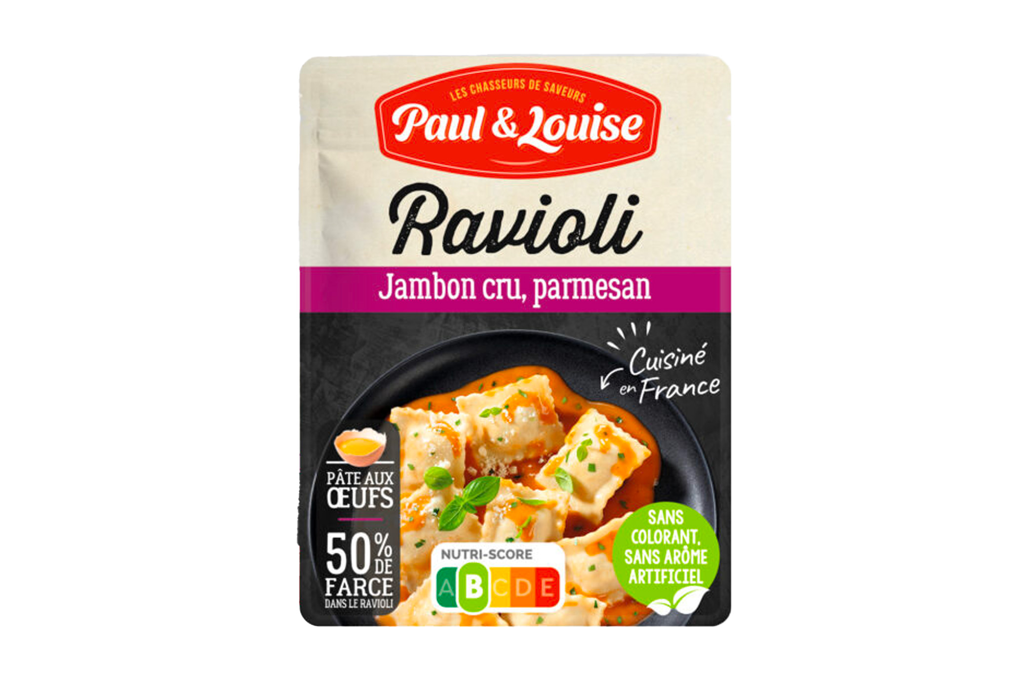 Ravioli Jambon Cru, Parmesan (300g)