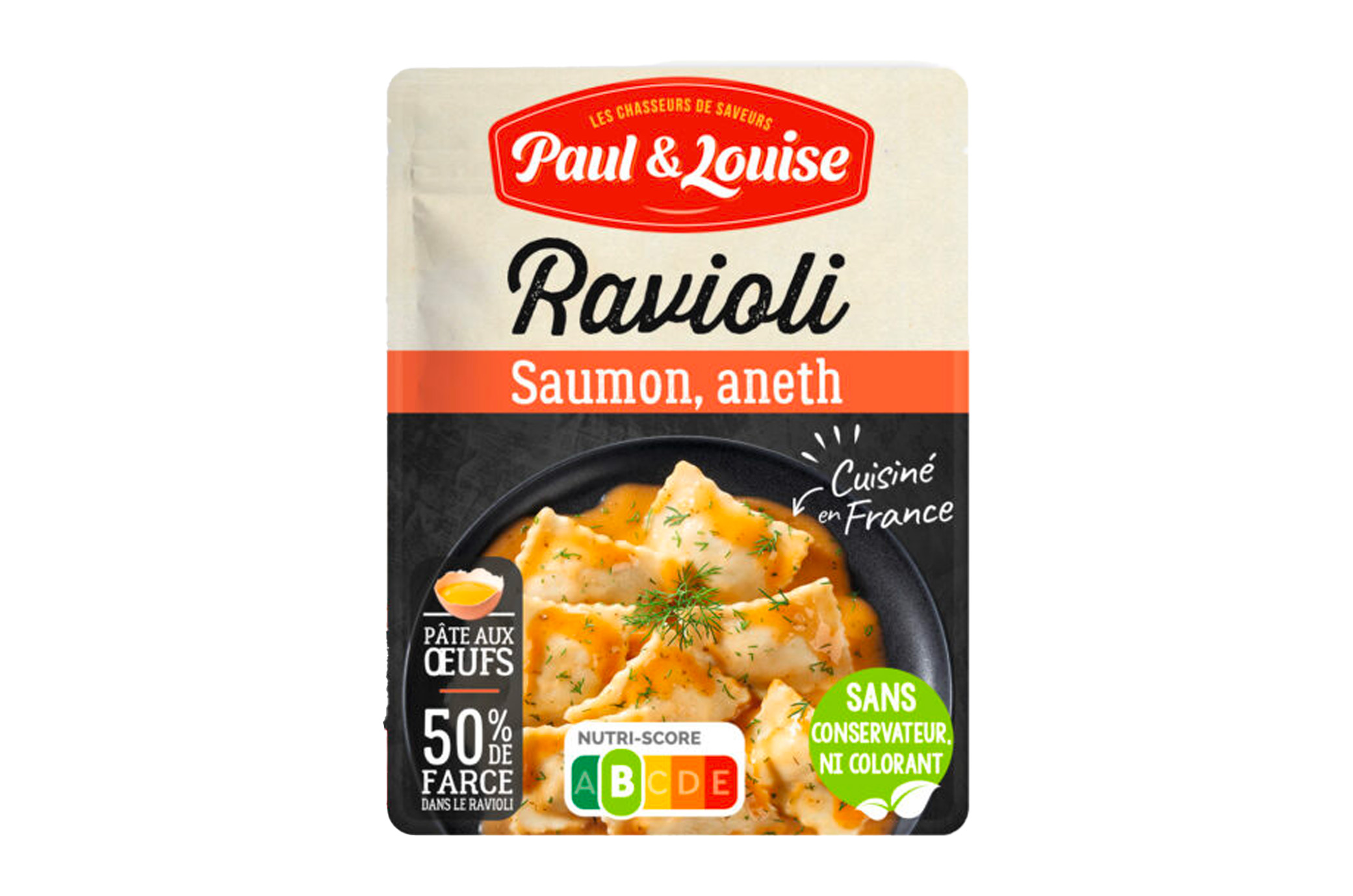 Ravioli Saumon, Aneth (300g)
