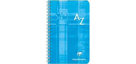 📒 Répertoire à Reliure Intégrale – 11 × 17 cm – 100 pages – Quadrillé 5 × 5 Bleu