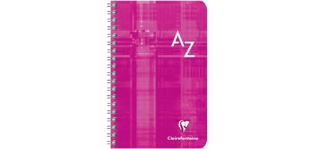 📒 Répertoire à Reliure Intégrale – 11 × 17 cm – 100 pages – Quadrillé 5 × 5 Rose