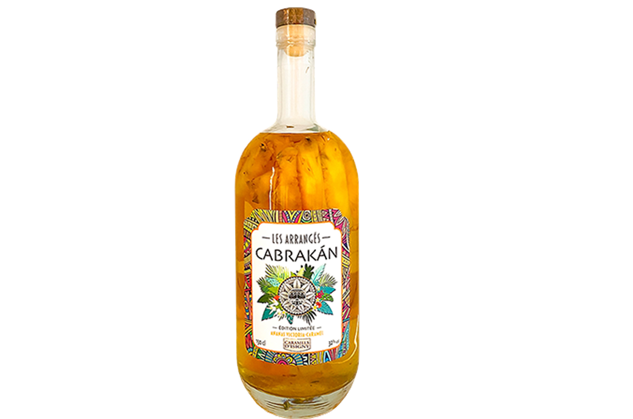 Rhum Arrangé CABRAKAN MAGNUM - Ananas Victoria - Caramel d'Isigny 1,5L